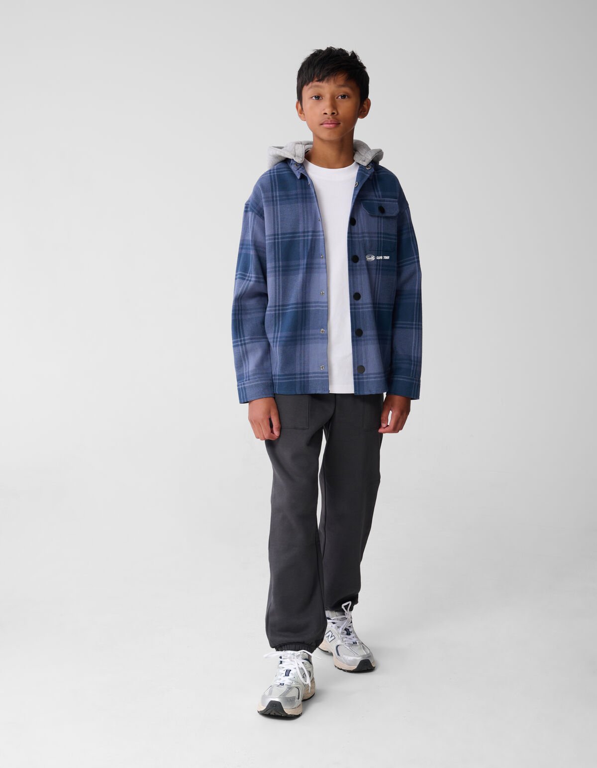 Ruiten Pocket Shirt Blauw SHOEBY BOYS