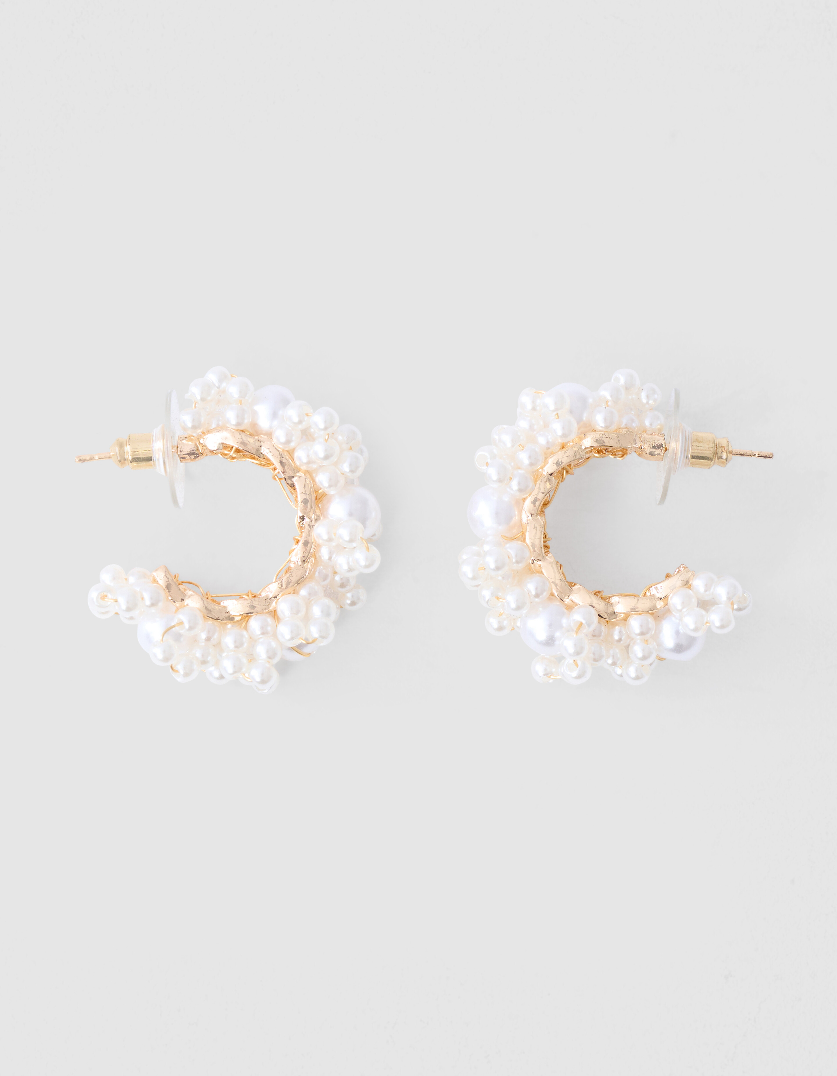 Parel Oorbellen Gebroken Wit SHOEBY ACCESSOIRES