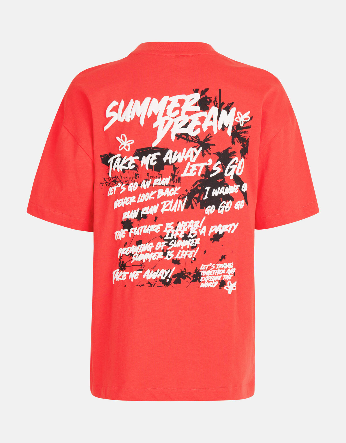 Puff T-shirt Rood SHOEBY BOYS