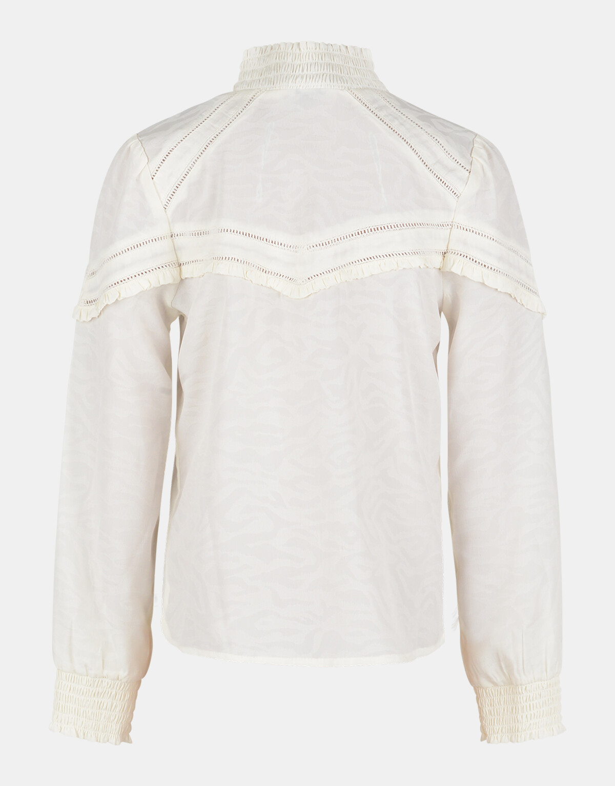 Zebra Chiffon Top
