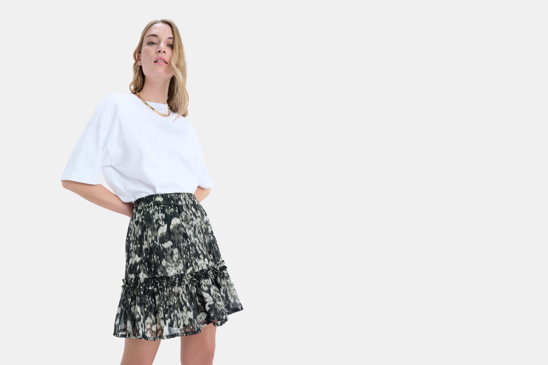 Glam Chiffon Rok EKSEPT