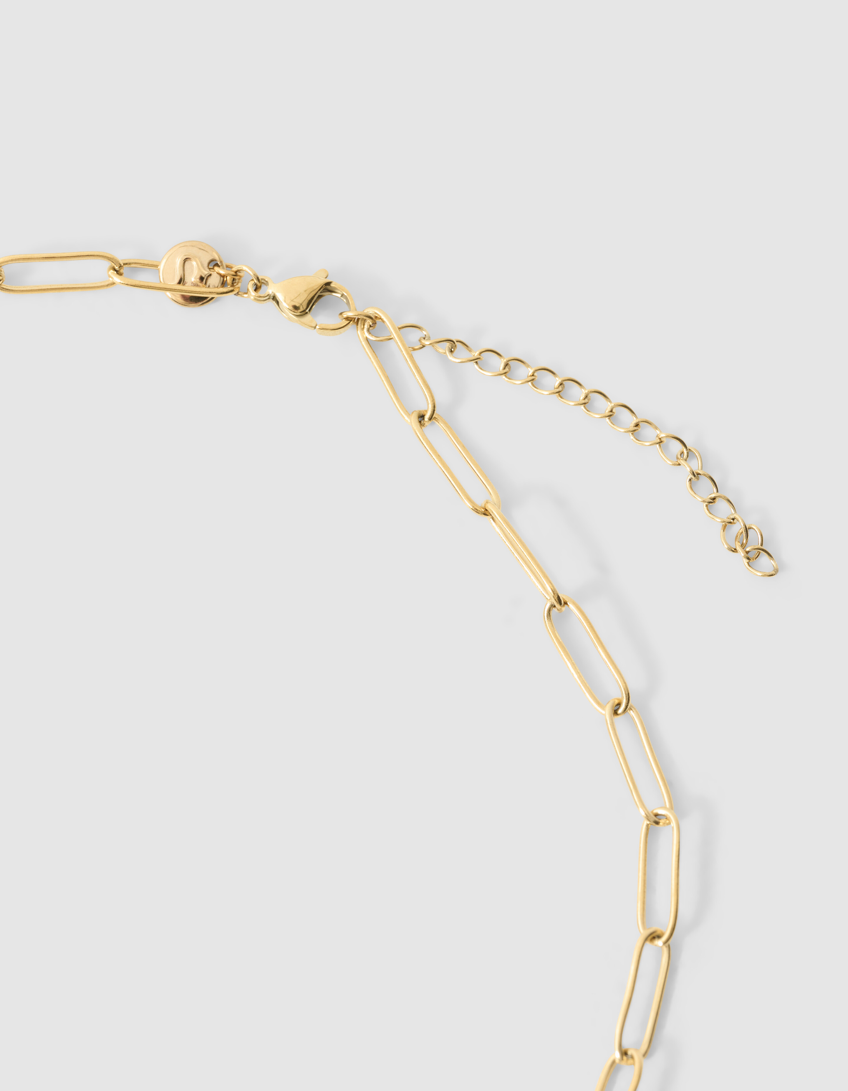 Heart Ketting Bruin/Goud SHOEBY ACCESSOIRES