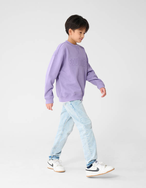 Southside Artwork Sweater Lichtpaars SHOEBY BOYS