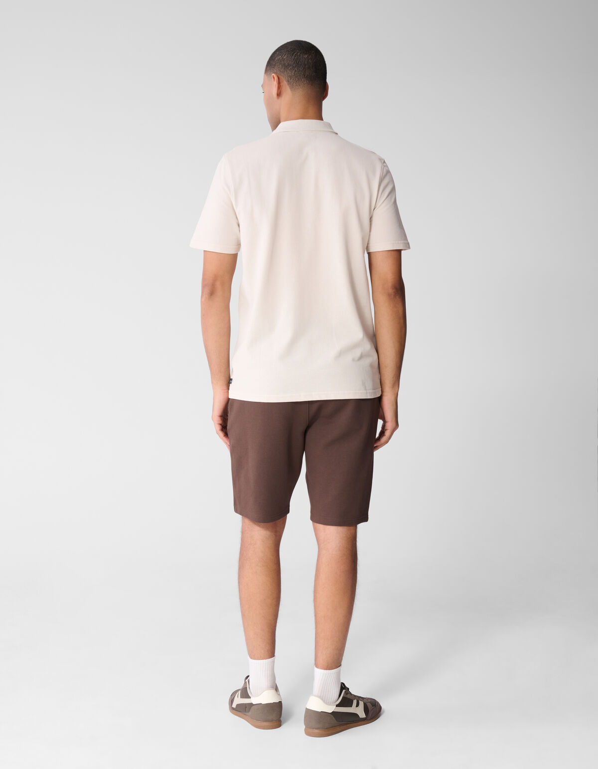 Gebreide Polo Gebroken Wit SHOEBY MEN