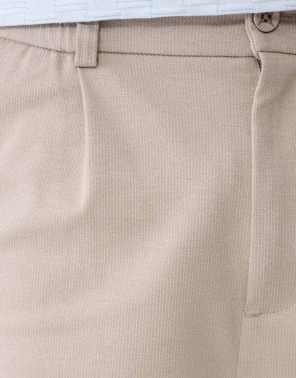 Regular Fit Broek Lichtbruin SHOEBY MEN