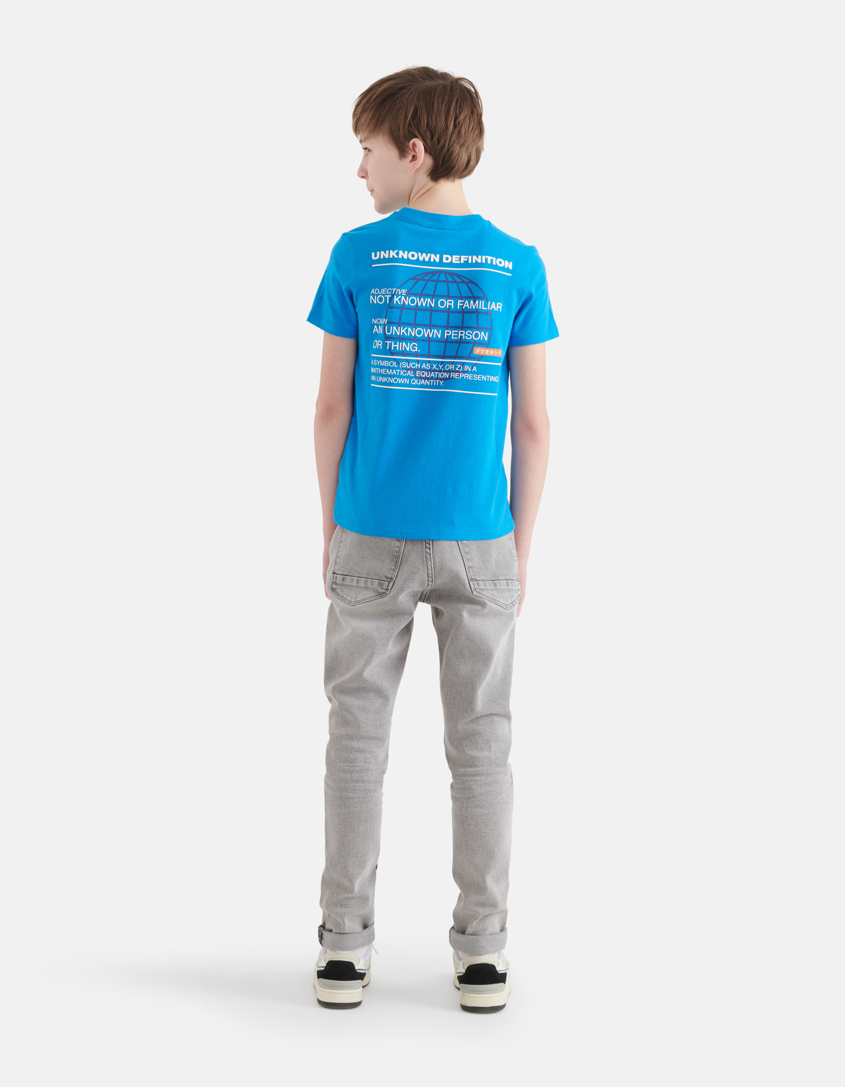 Artwork T-shirt Blauw SHOEBY BOYS