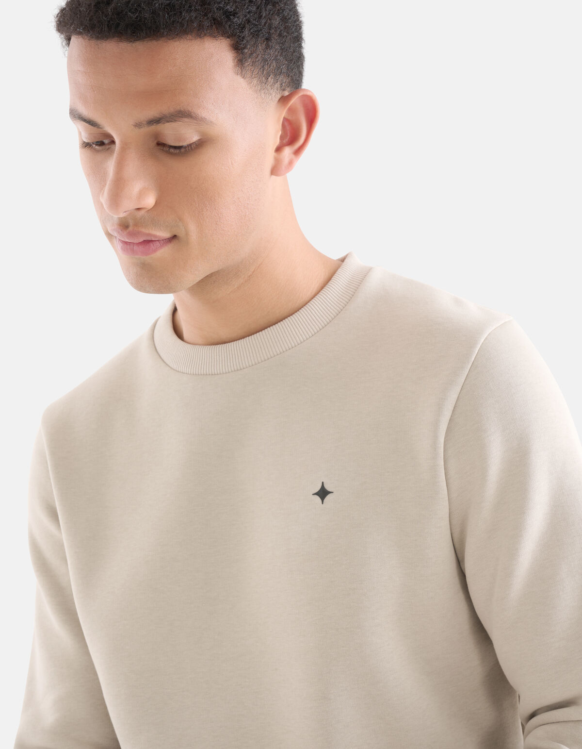 Sparkle Sweater Beige SHOEBY MEN