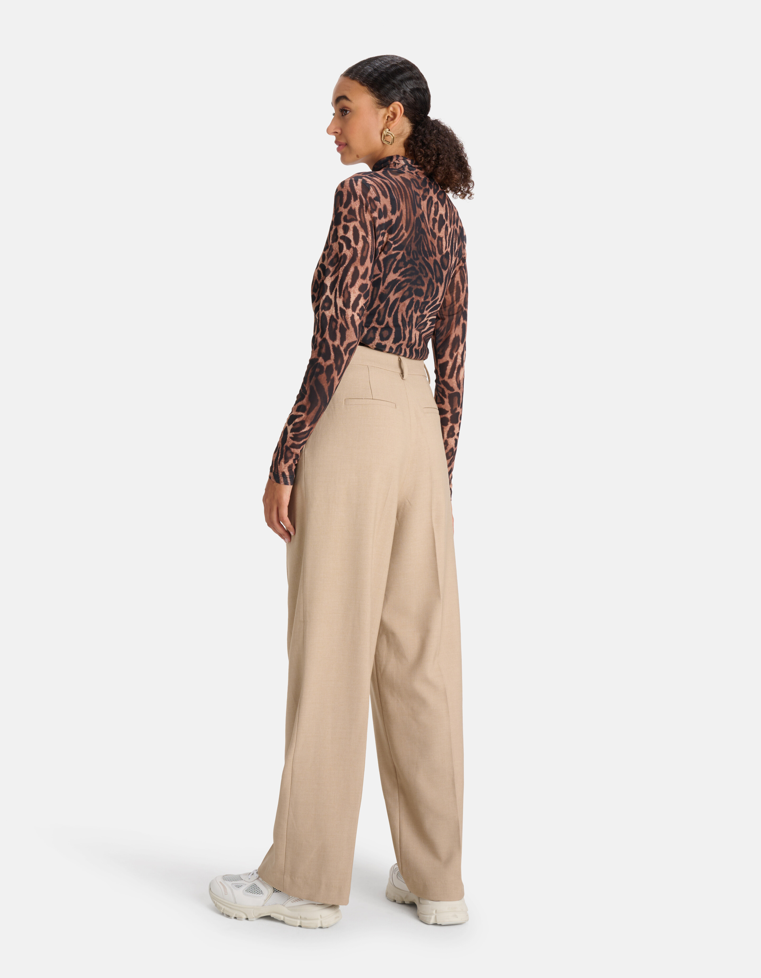Loose Fit Pantalon Beige SHOEBY WOMEN