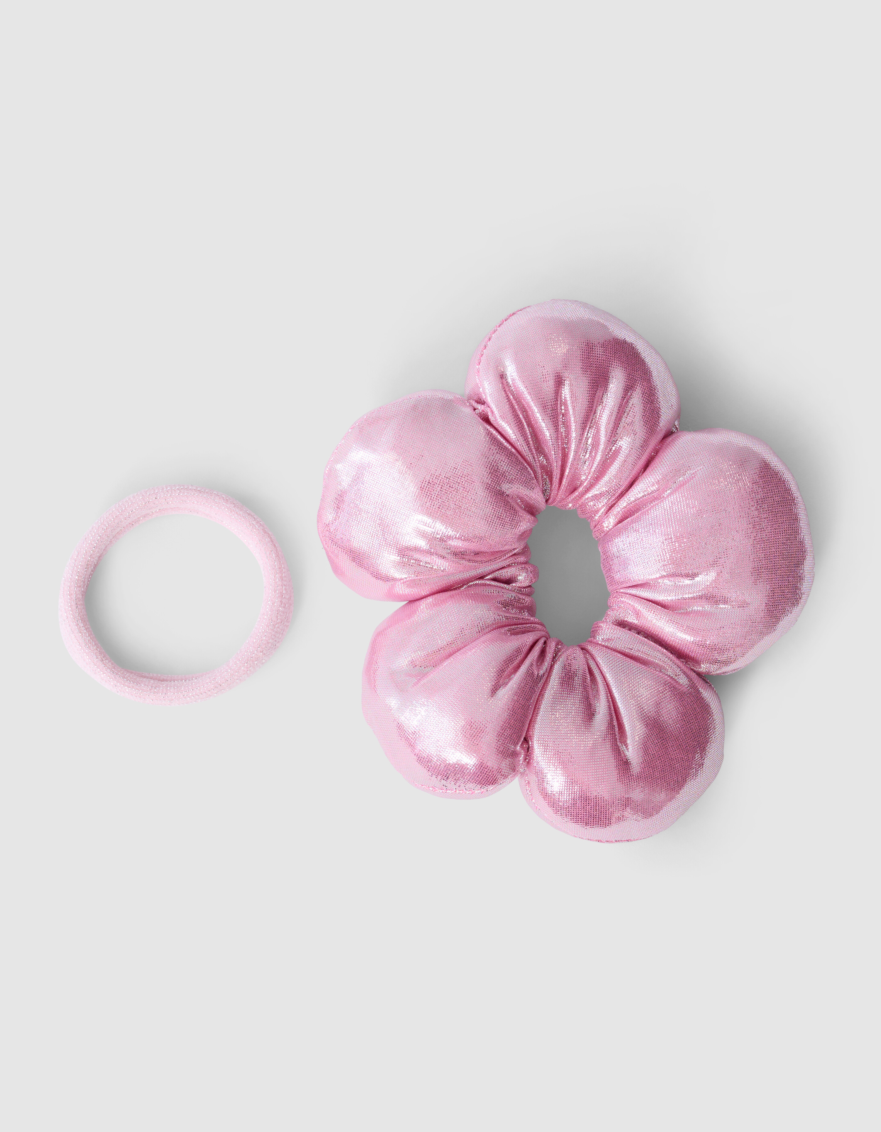 Shiny Bloem Elastiek Lichtroze SHOEBY ACCESSOIRES