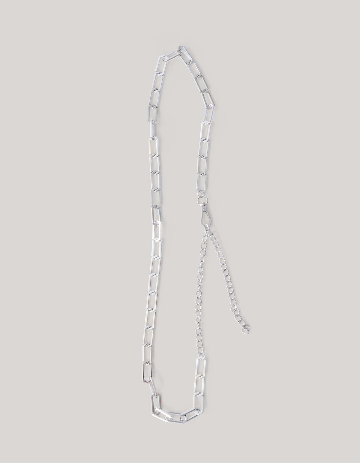 Flat Rectangle Riem Zilver SHOEBY ACCESSOIRES