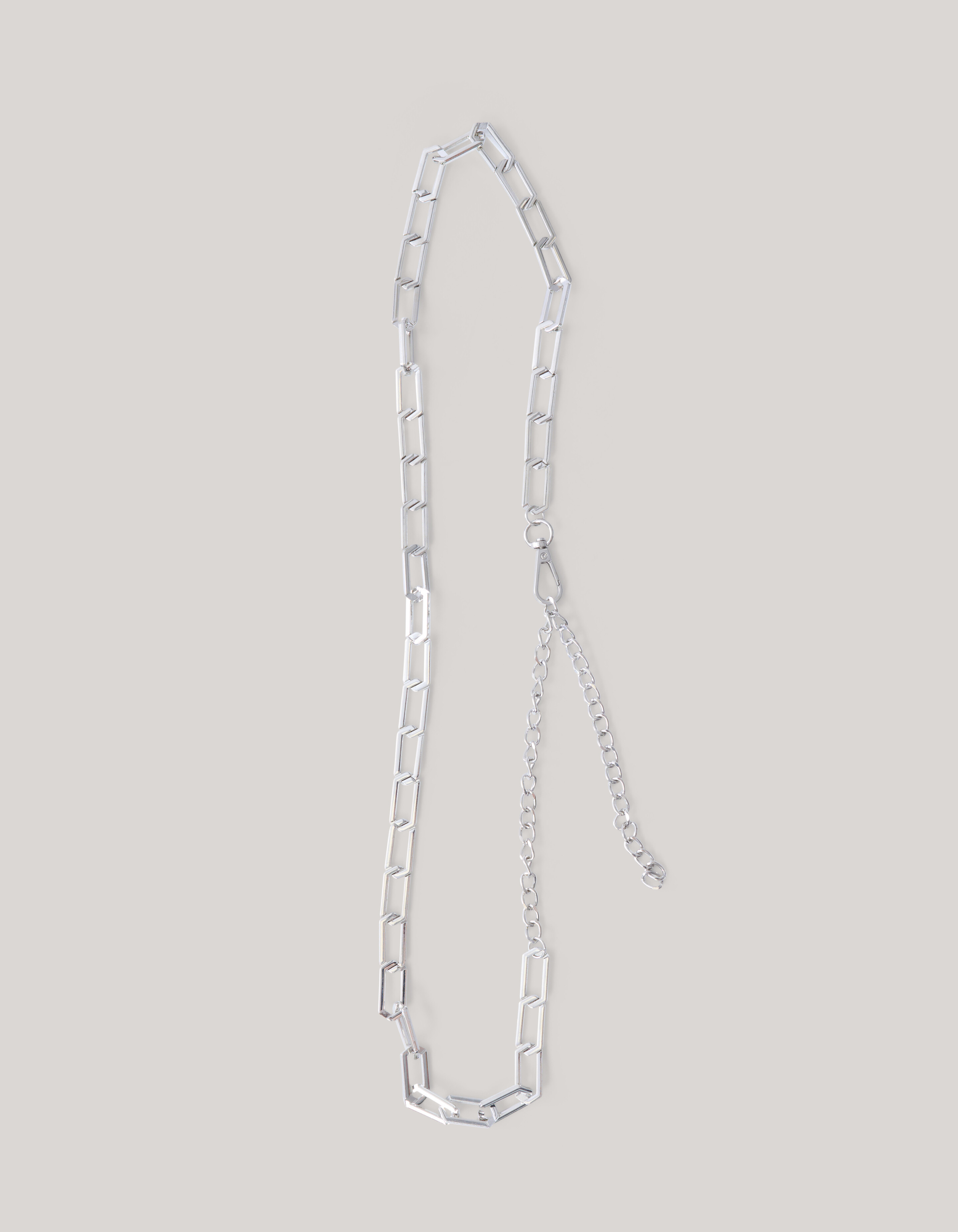 Flat Rectangle Riem Zilver SHOEBY ACCESSOIRES