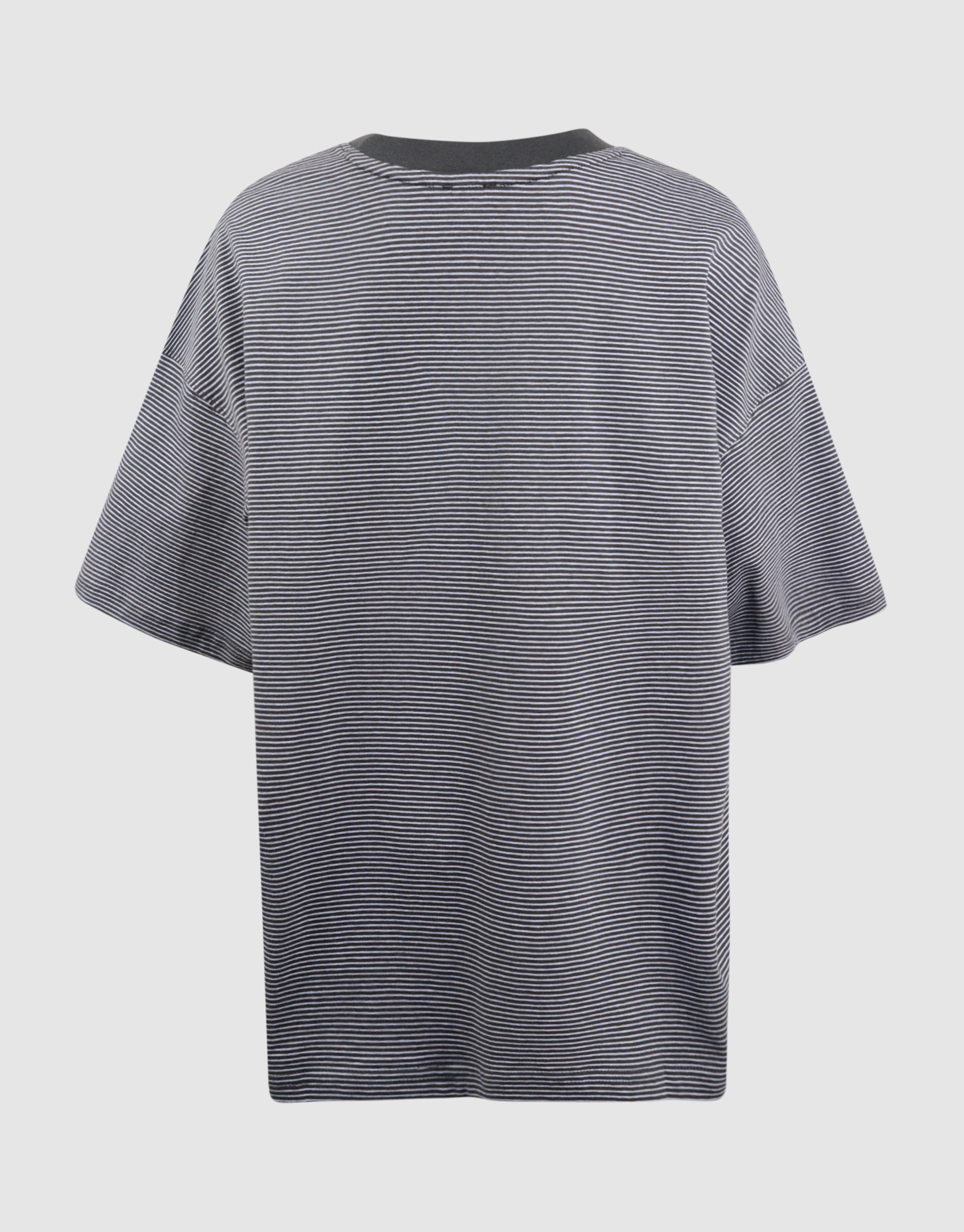 Stripe Artwork T-Shirt Zwart/Wit SHOEBY BOYS