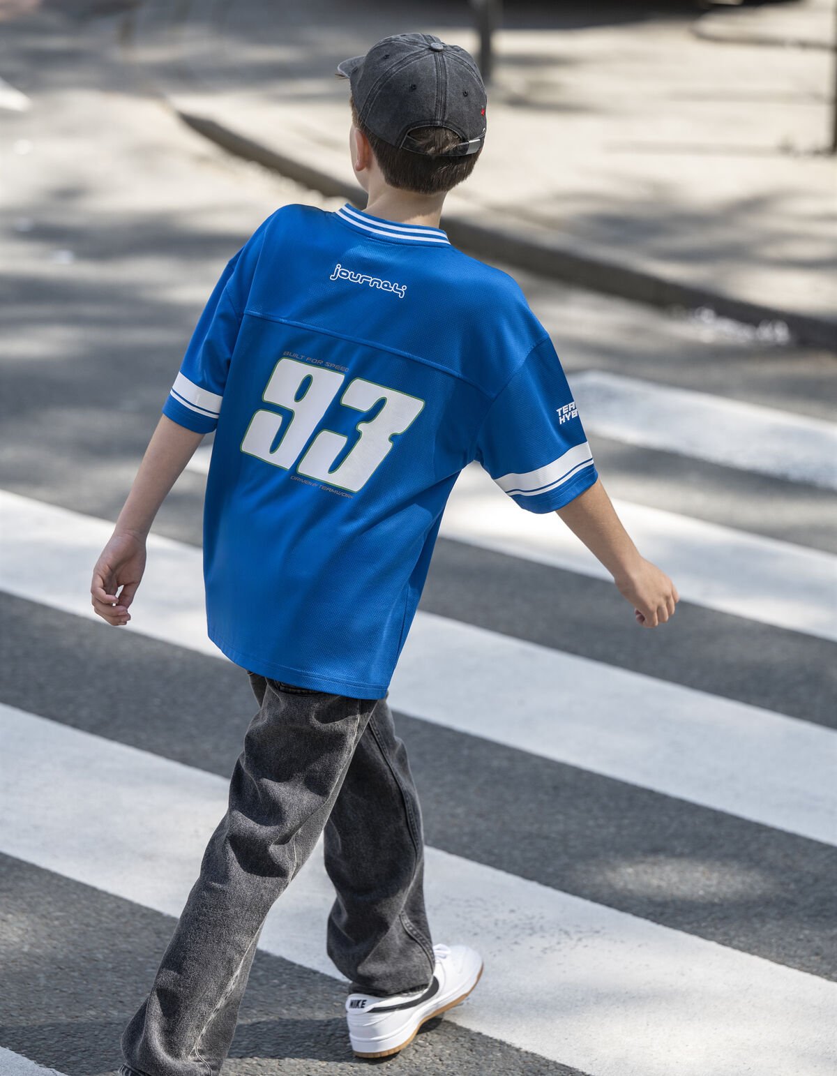 Sporty T-shirt Blauw SHOEBY BOYS