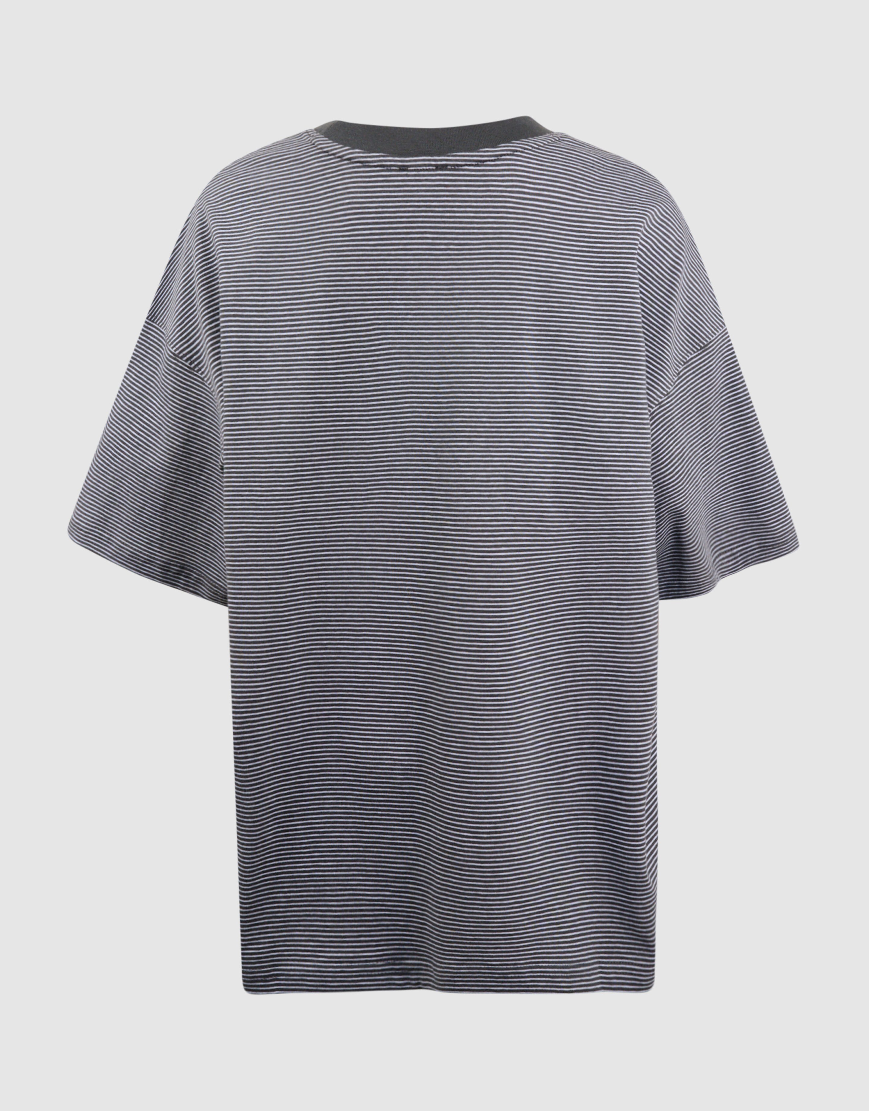 Stripe Artwork T-Shirt Zwart/Wit SHOEBY BOYS