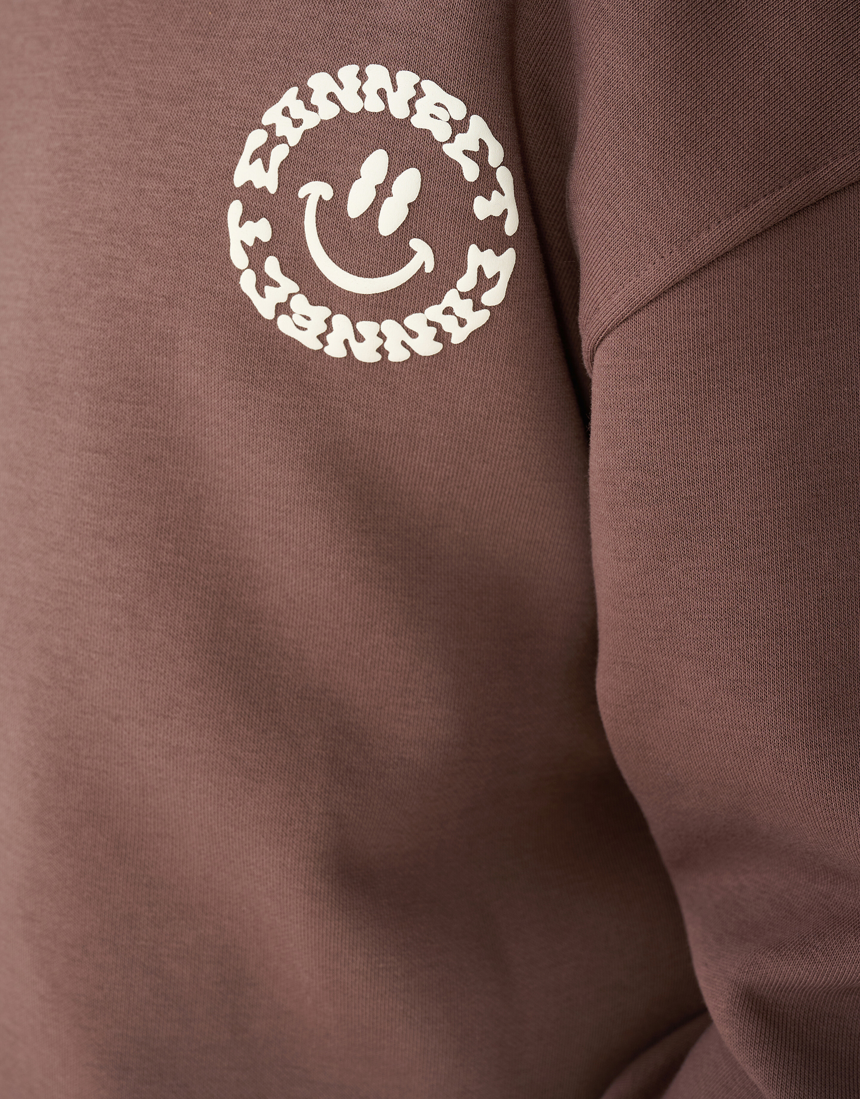 Connection Artwork Sweater Donkerbruin SHOEBY BOYS