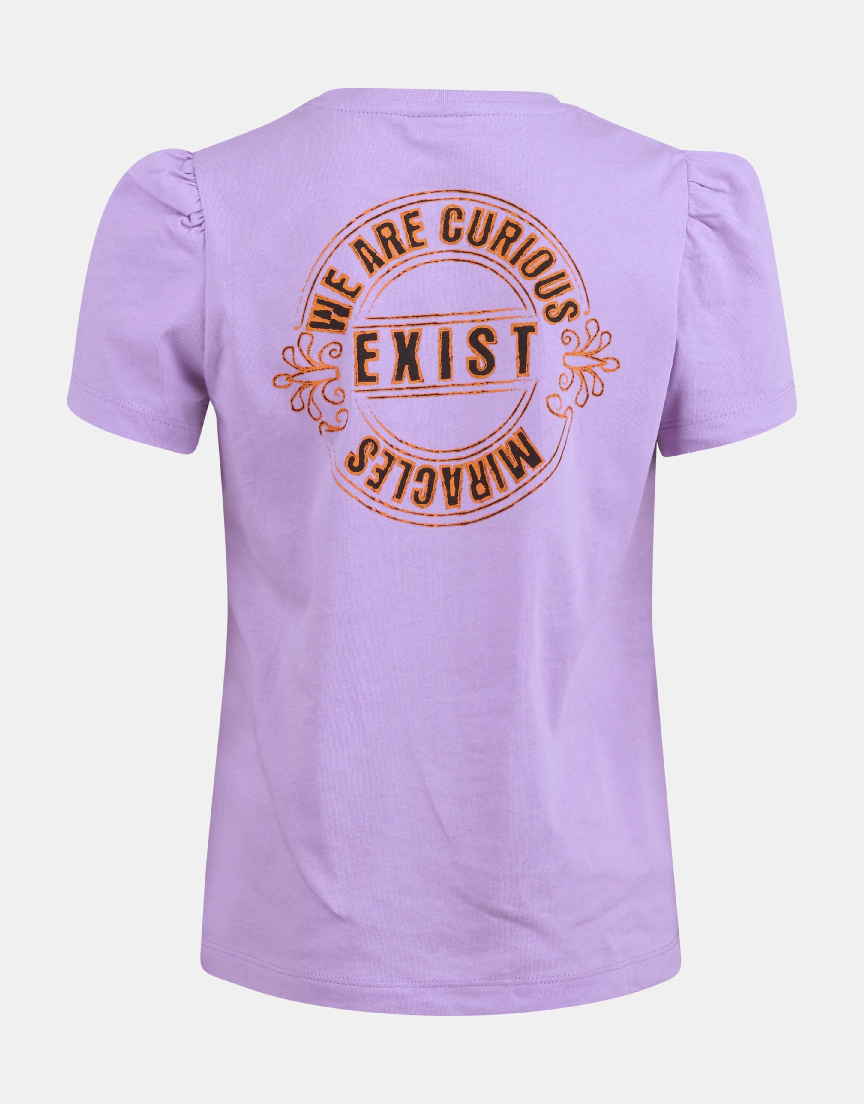 Back Print T-shirt Paars JILL&MITCH