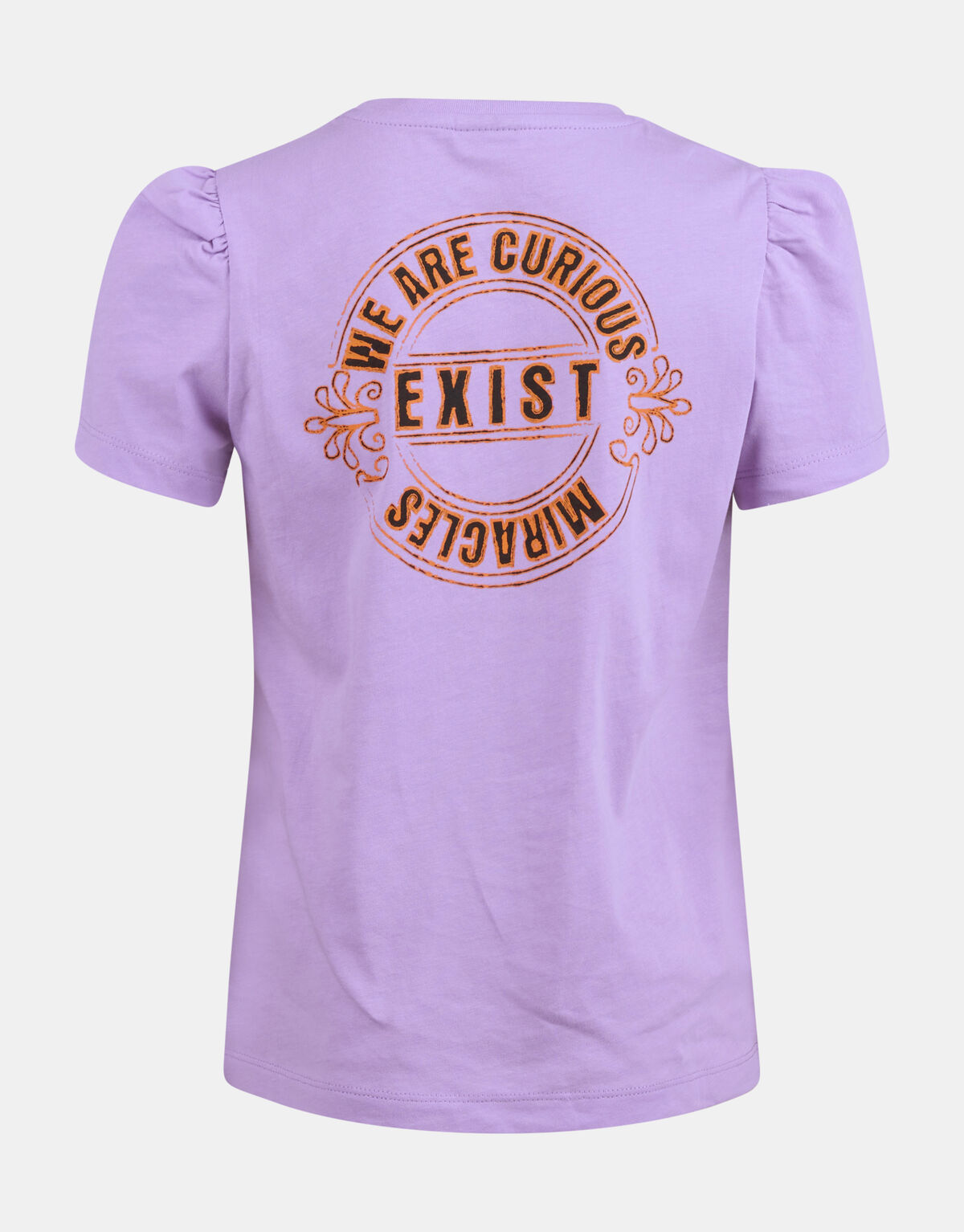 Back Print T-shirt Paars JILL&MITCH