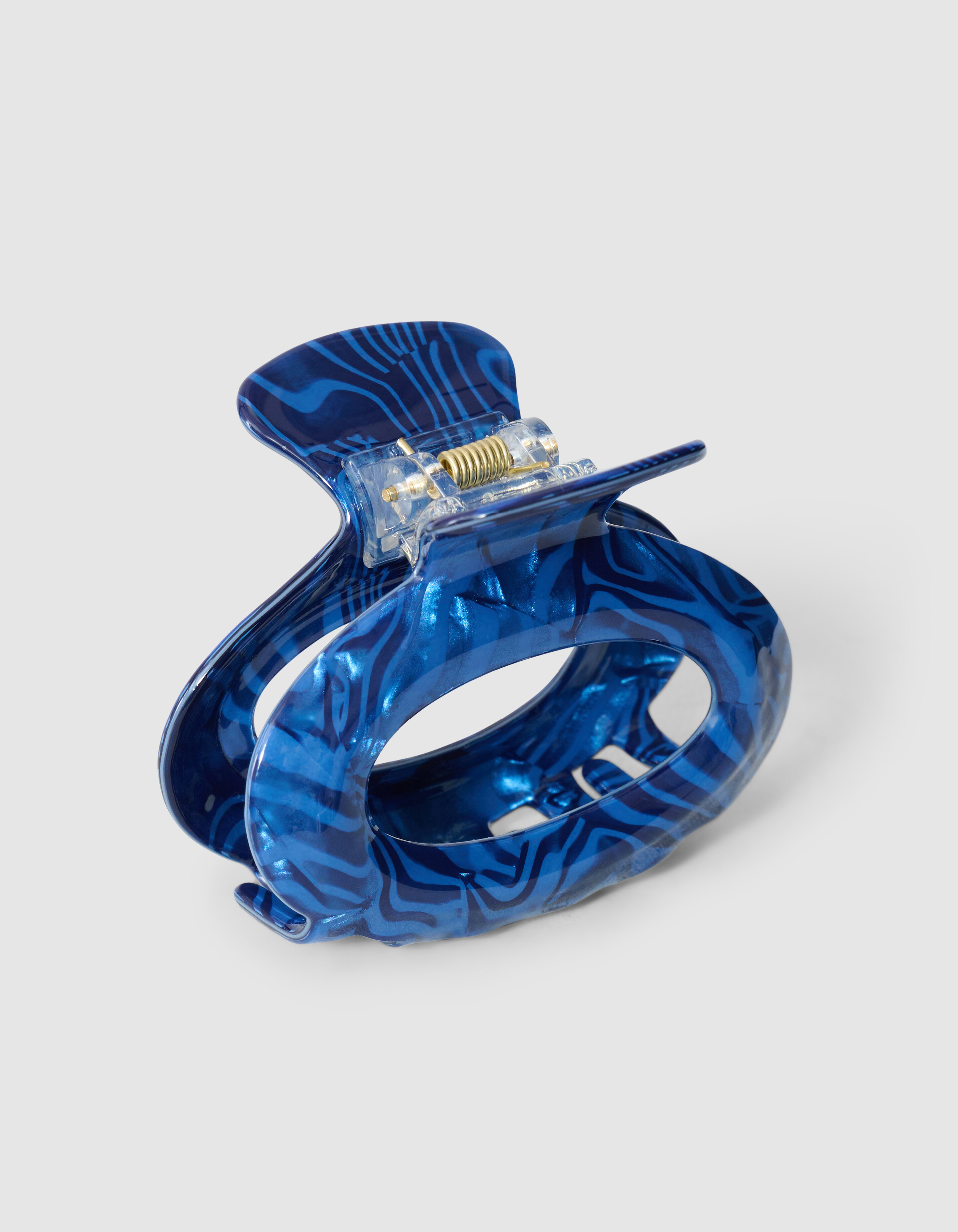 Bulky Haarklem Donkerblauw SHOEBY ACCESSOIRES