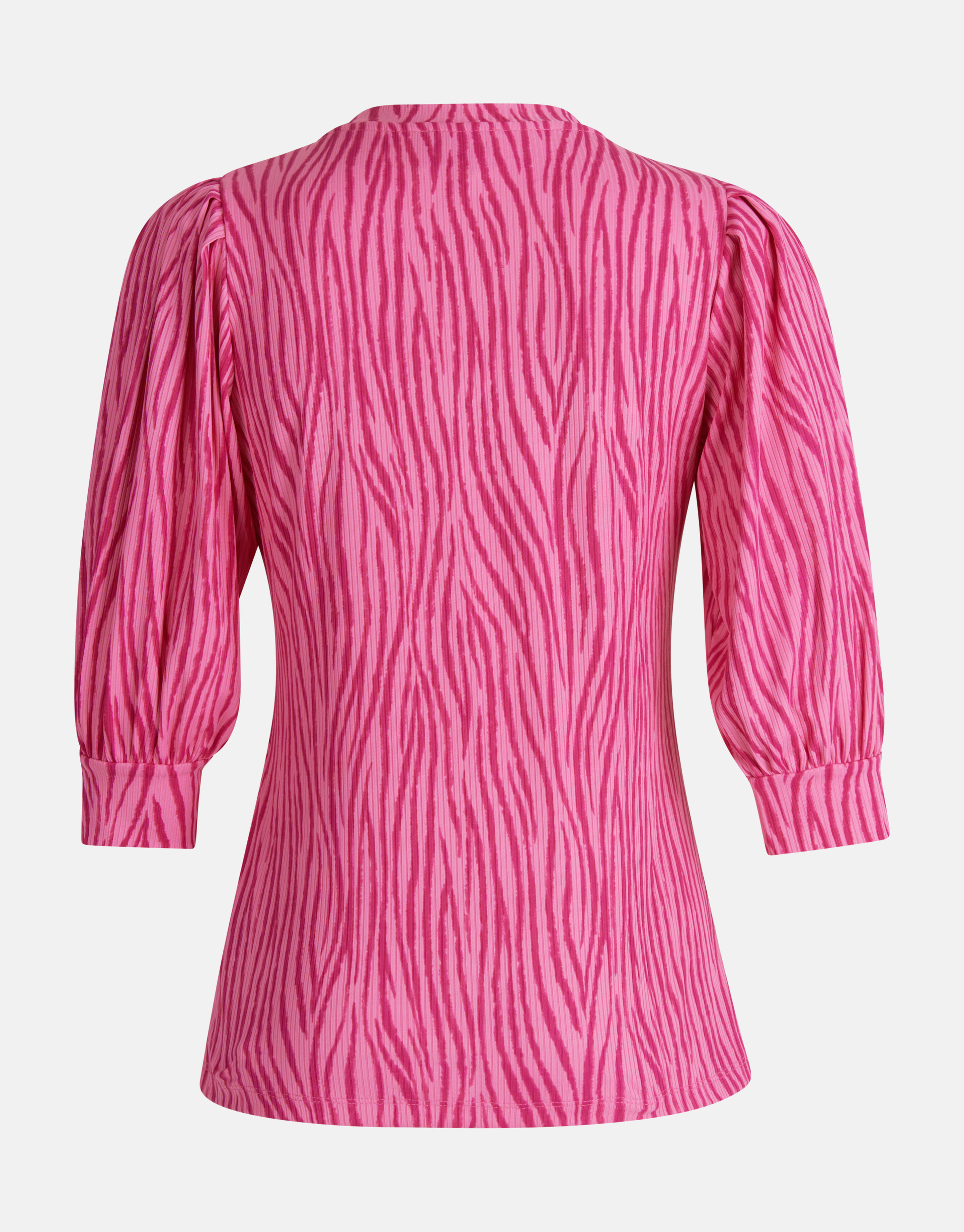 Rib Jersey Top Roze SHOEBY WOMEN