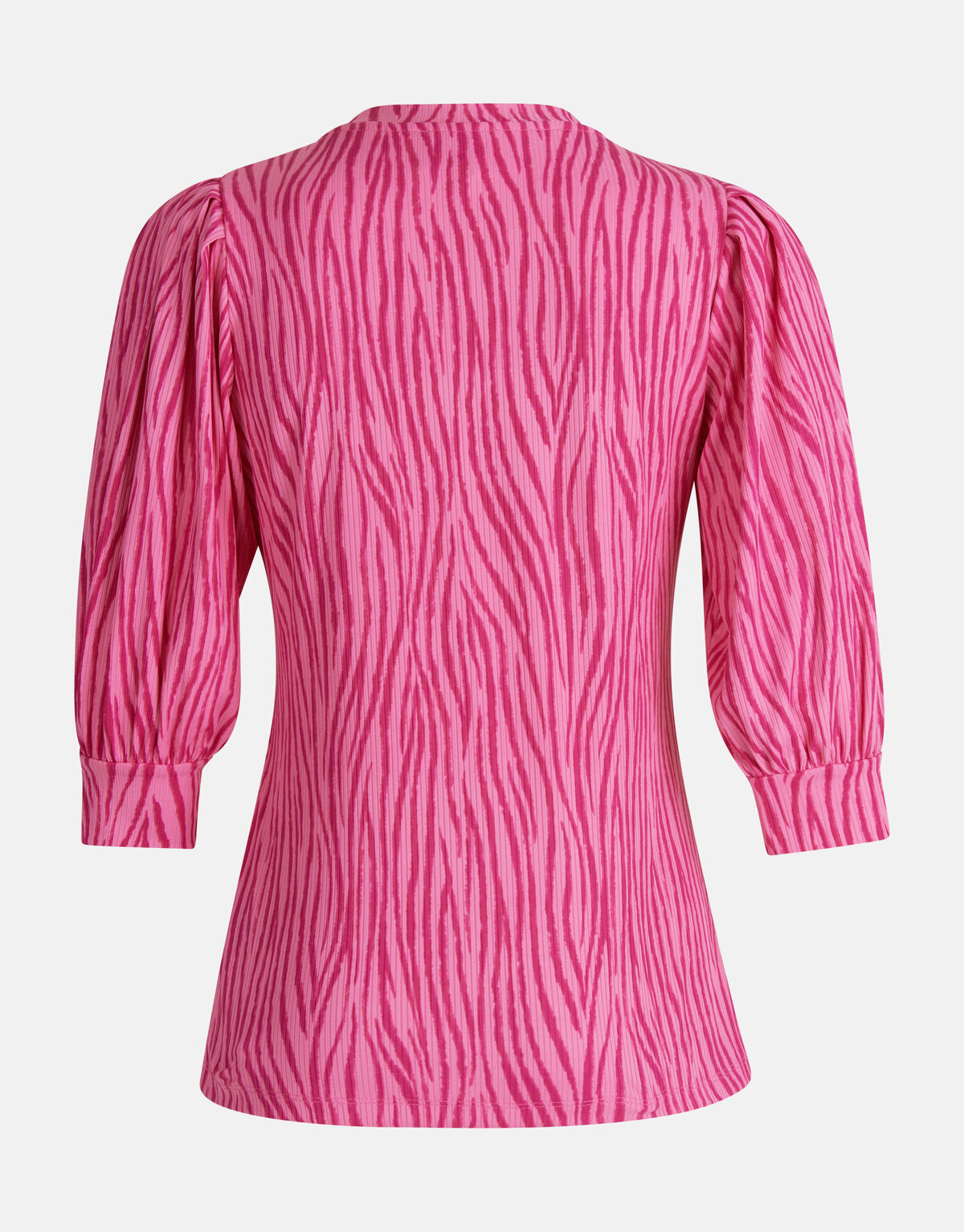 Rib Jersey Top Roze SHOEBY WOMEN