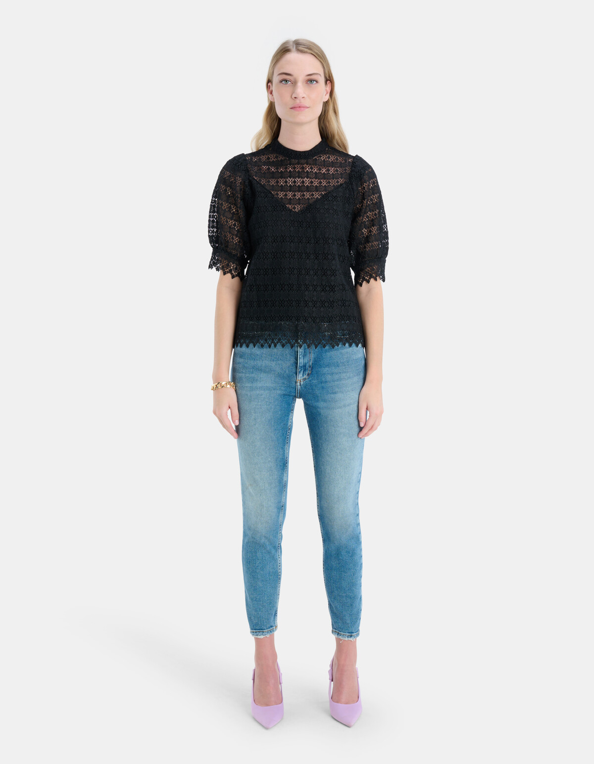 Lace Top By Fred EKSEPT