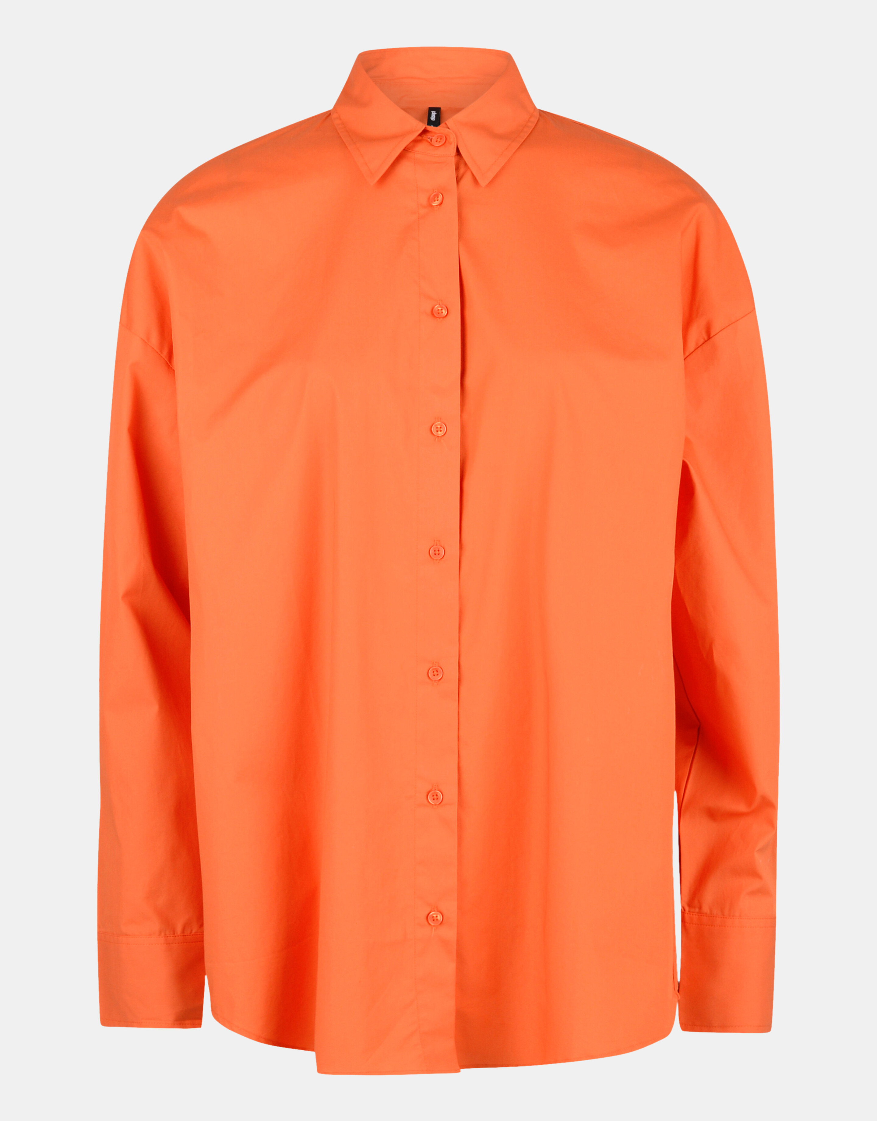 Classic Poplin Blouse Oranje EKSEPT