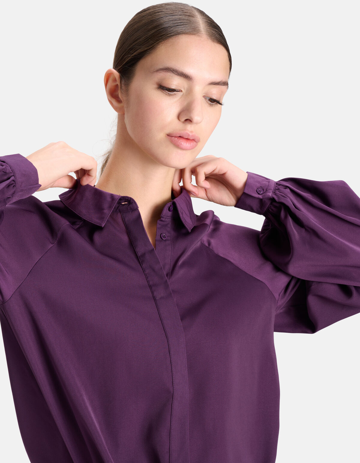 Soepelvallende Blouse Paars SHOEBY WOMEN