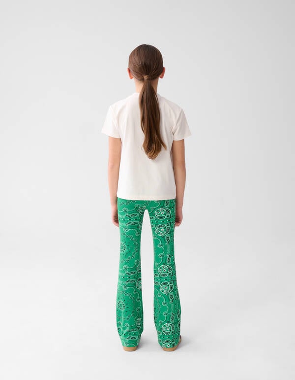 Pocket T-shirt Gebroken Wit SHOEBY GIRLS