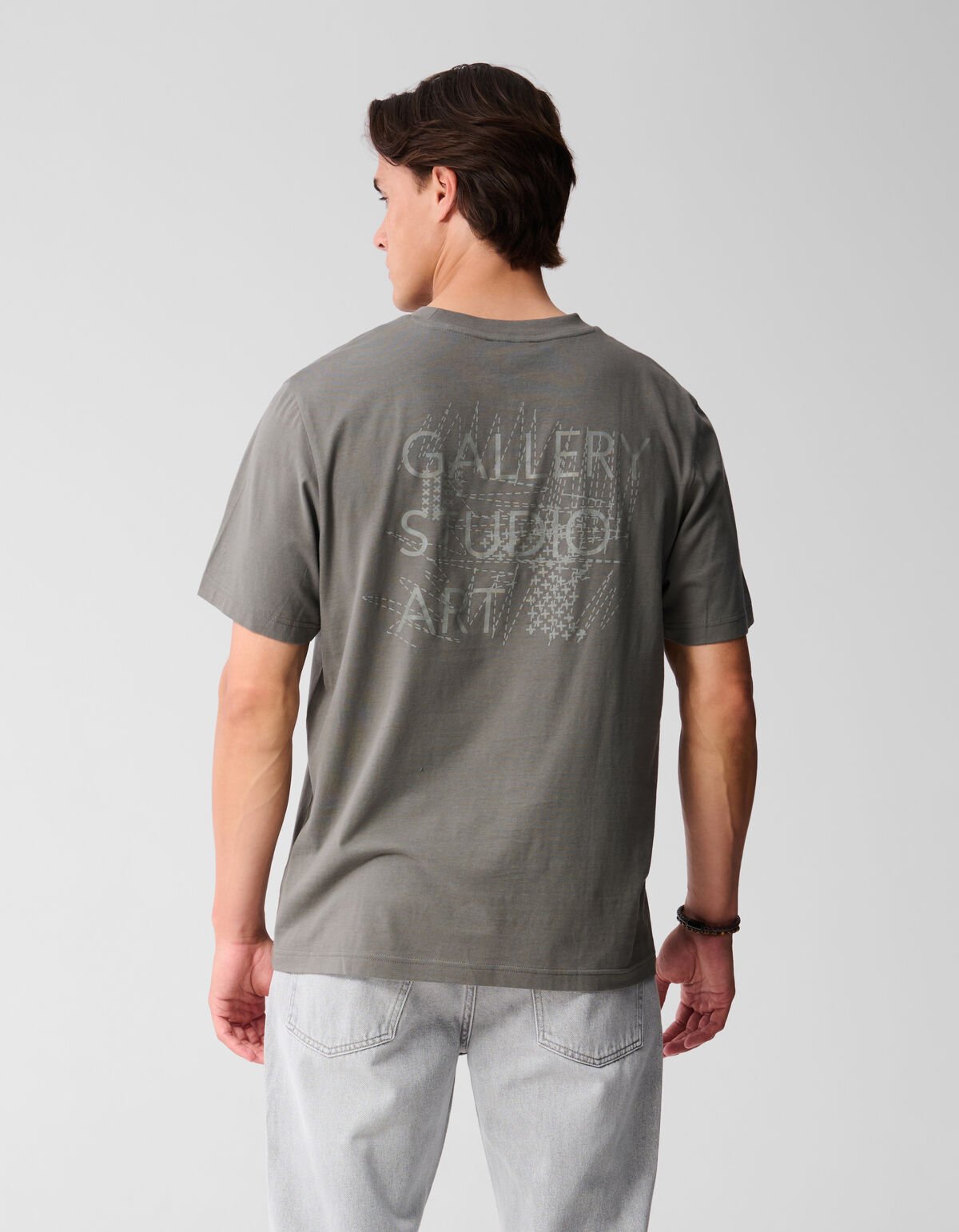 Gallery Artwork T-shirt Donkergroen SHOEBY MEN