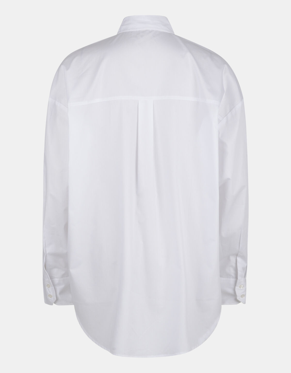 Classic Poplin Blouse Wit EKSEPT
