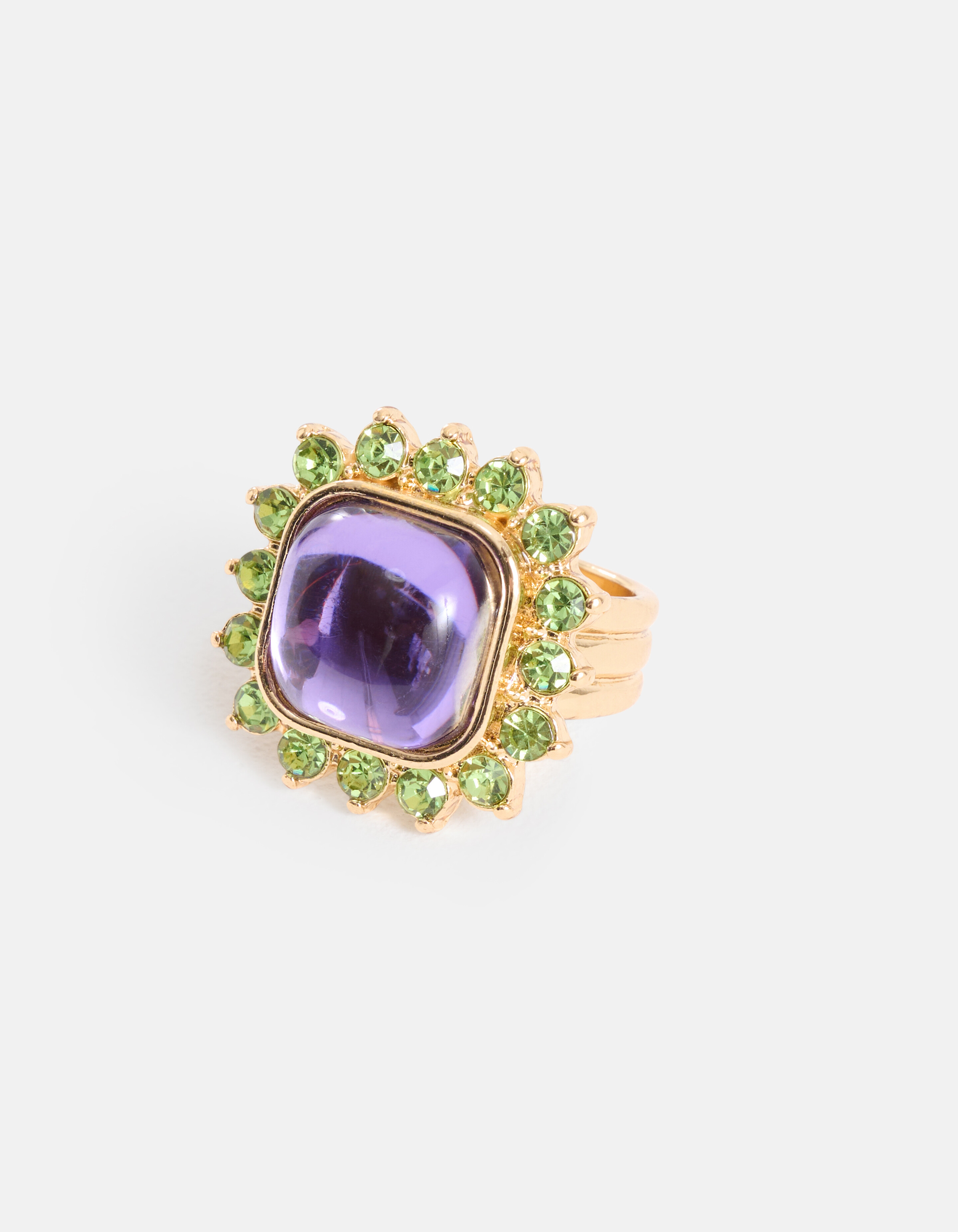 Colored Ring Goud SHOEBY ACCESSOIRES