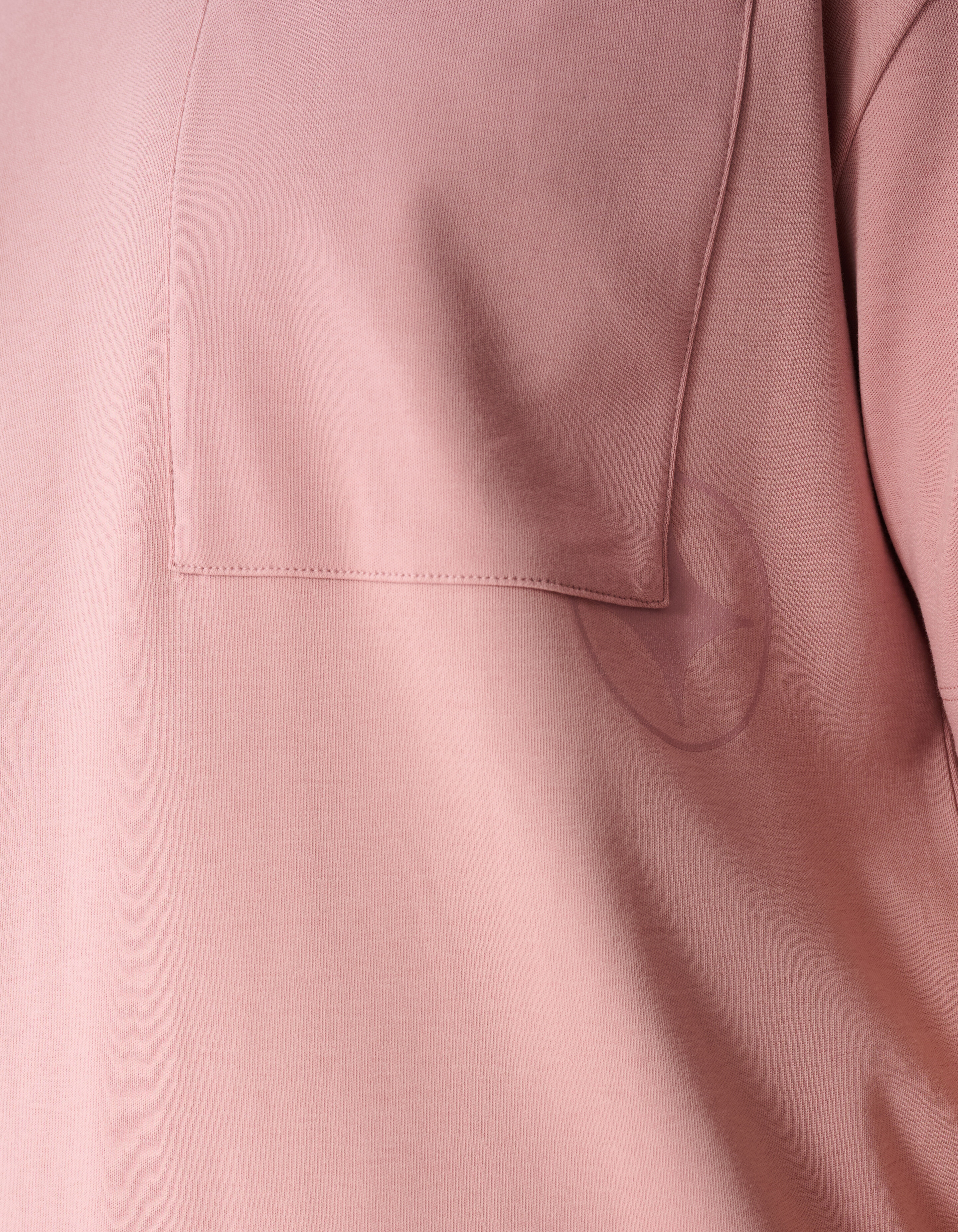 Logo Pocket T-shirt Roze SHOEBY MEN