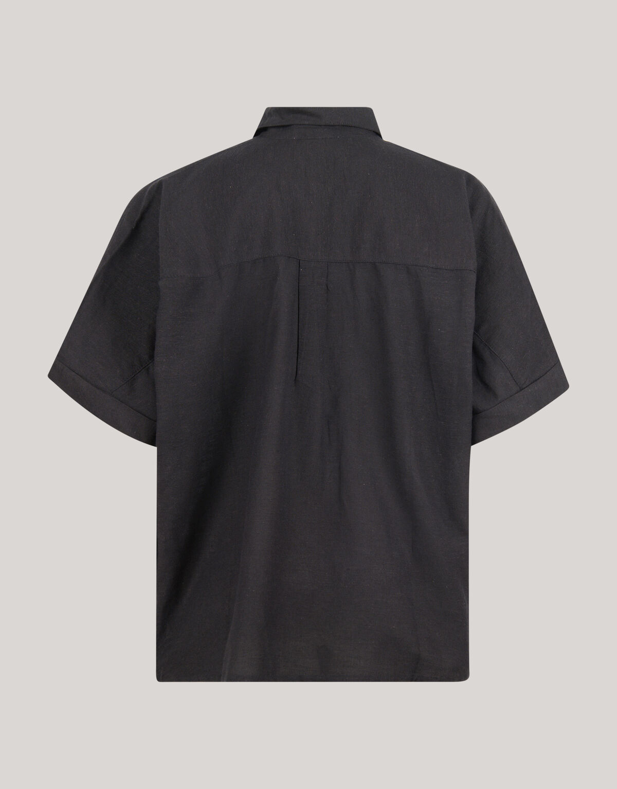 Linnen Blouse Zwart SHOEBY WOMEN