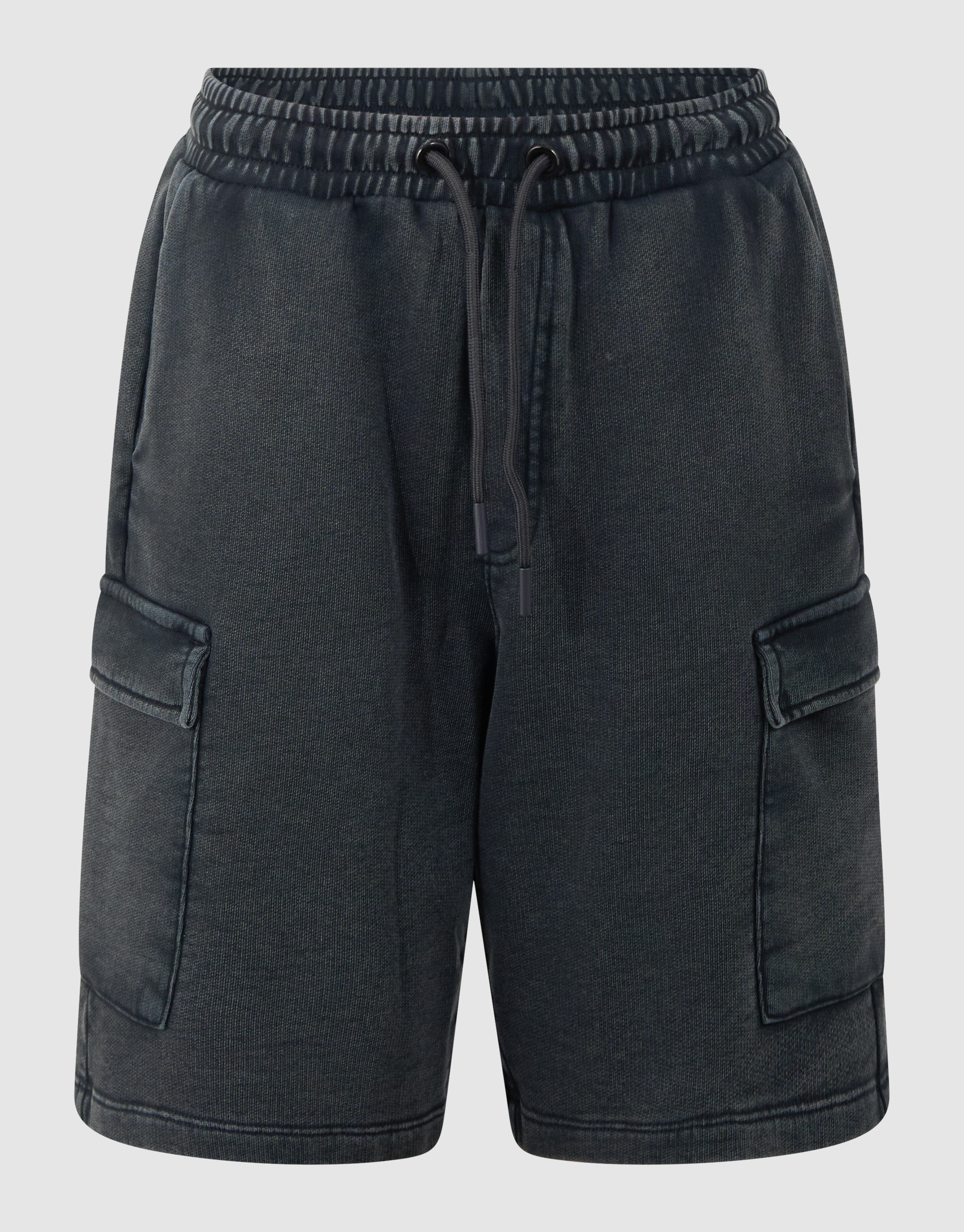 Loose Fit Cargo Short Donkergrijs SHOEBY BOYS