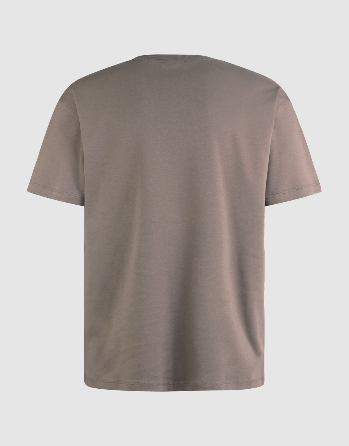 Structuur Pocket T-shirt Lichtbruin SHOEBY MEN
