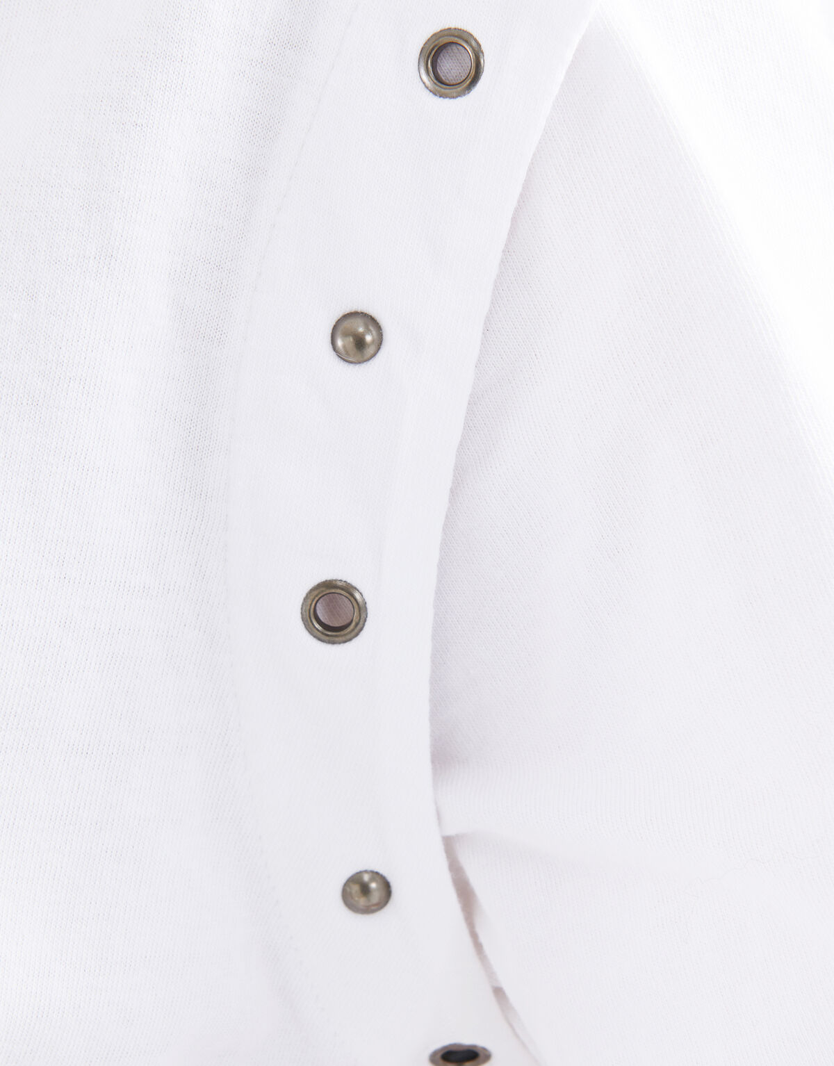 Eyelet T-shirt Wit SHOEBY WOMEN