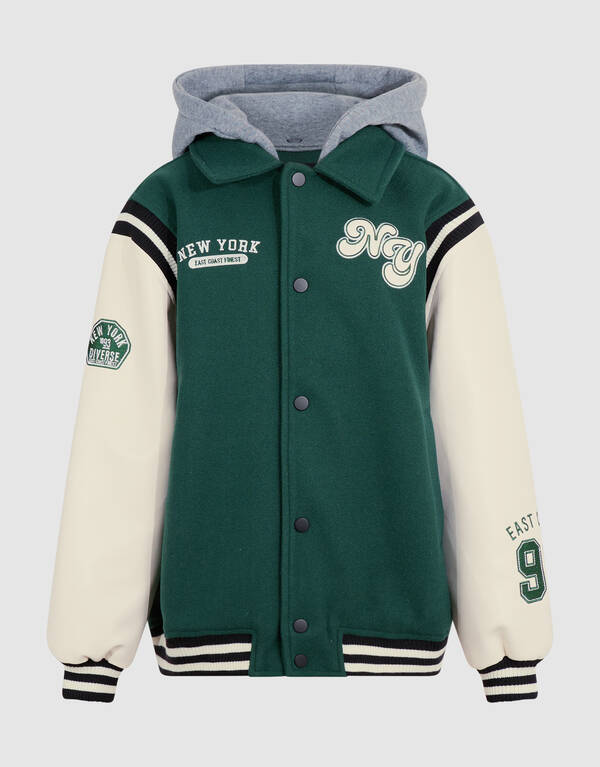College Bomber Jack Donkergroen SHOEBY BOYS