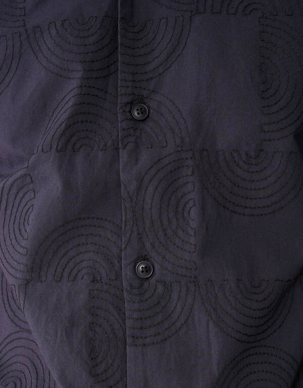 Multiple Embroidery T-shirt Donkergrijs SHOEBY MEN