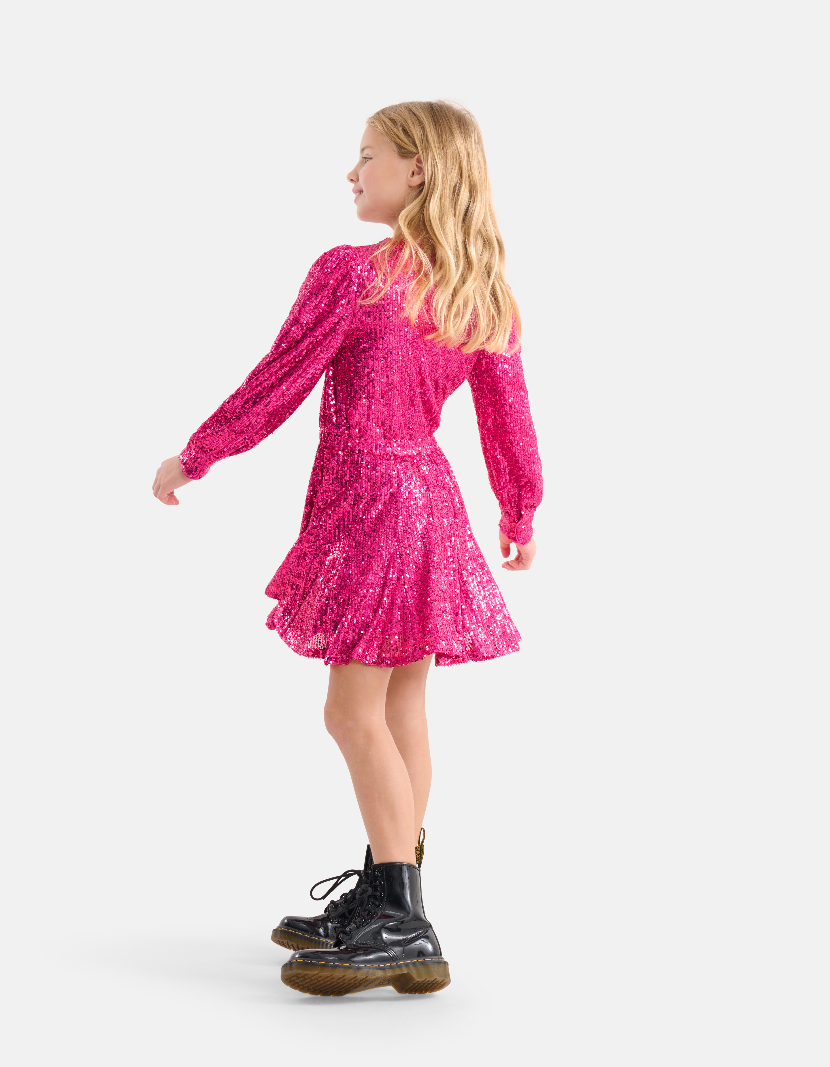 Pailletten Jurk Roze By Nicolette SHOEBY GIRLS