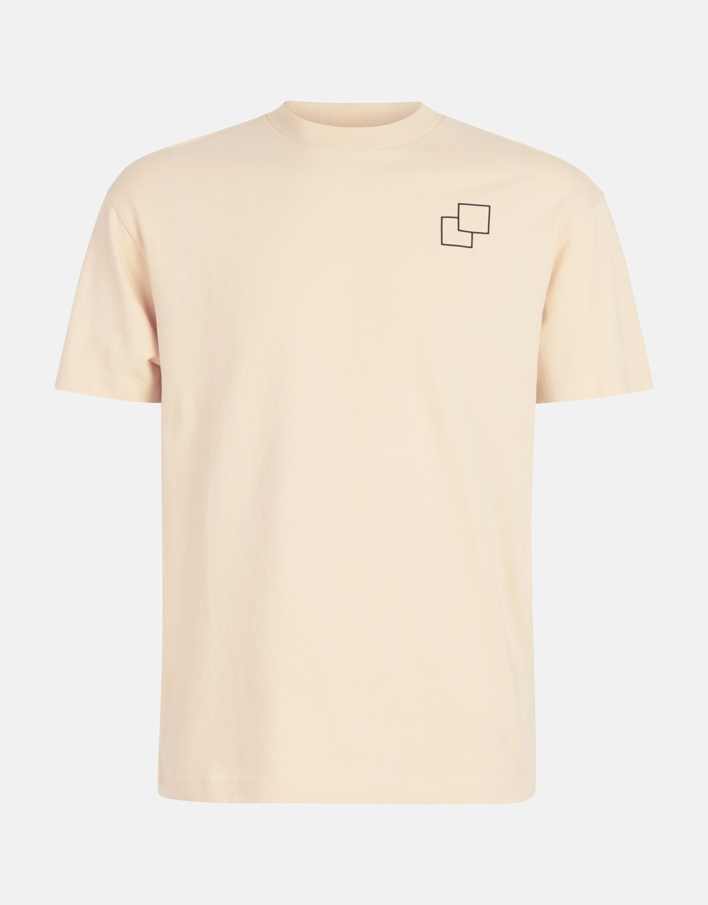 Embroidery T-shirt Beige SHOEBY MEN