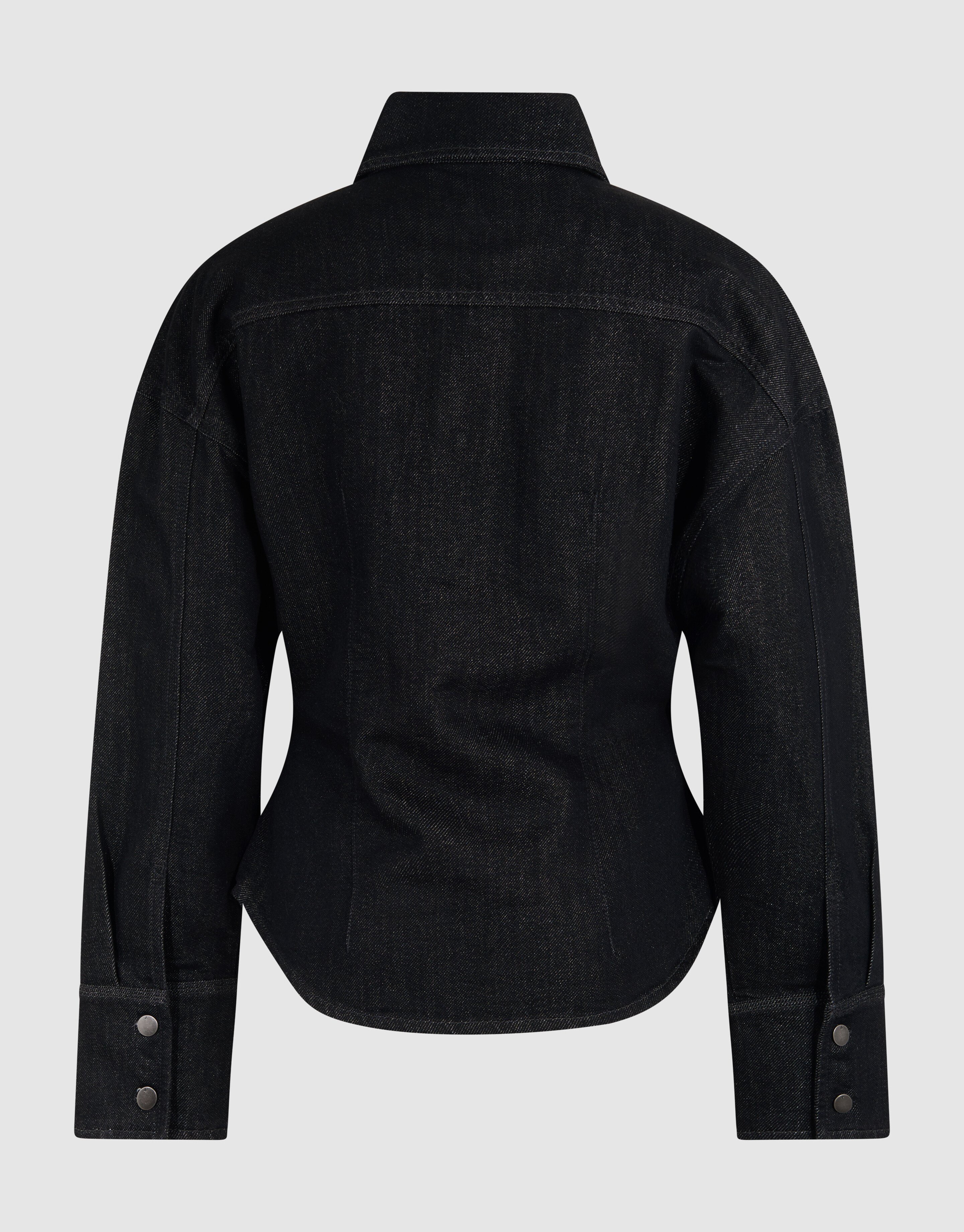 Zandloper Denim Blouse Zwart SHOEBY WOMEN
