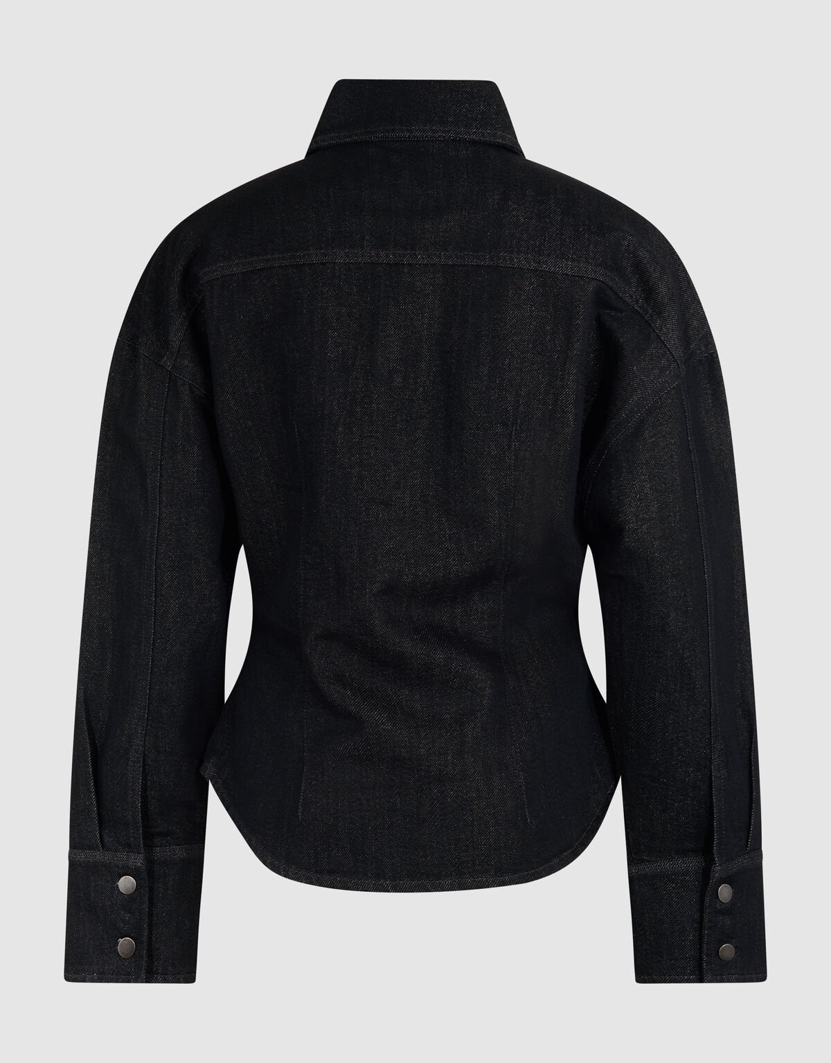 Zandloper Denim Blouse Zwart SHOEBY WOMEN