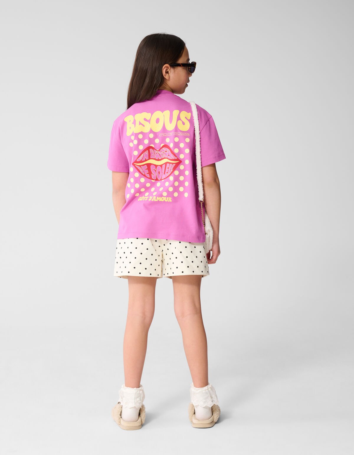 Polkadot Short Gebroken Wit SHOEBY GIRLS