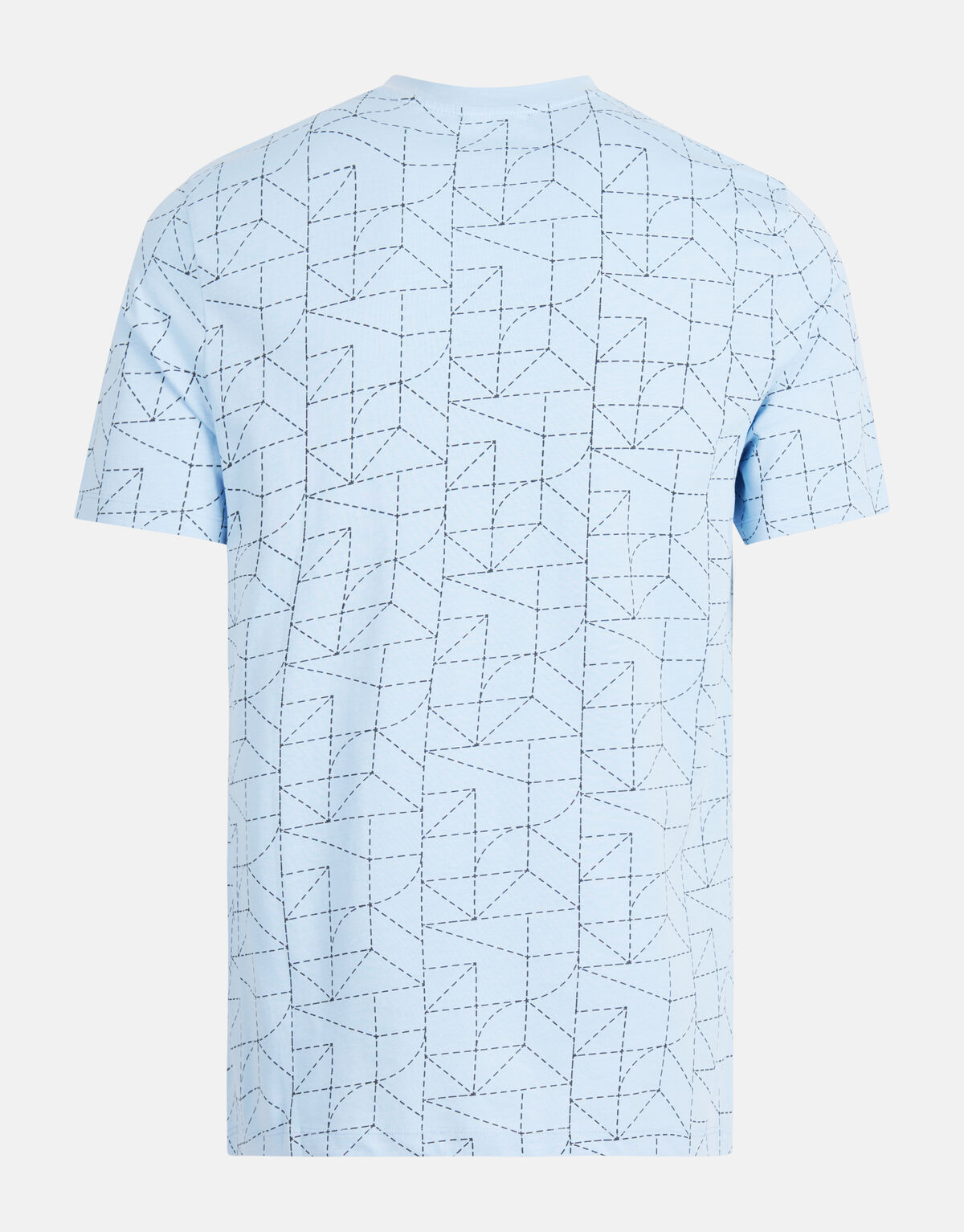 Printed T-shirt Lichtblauw SHOEBY MEN