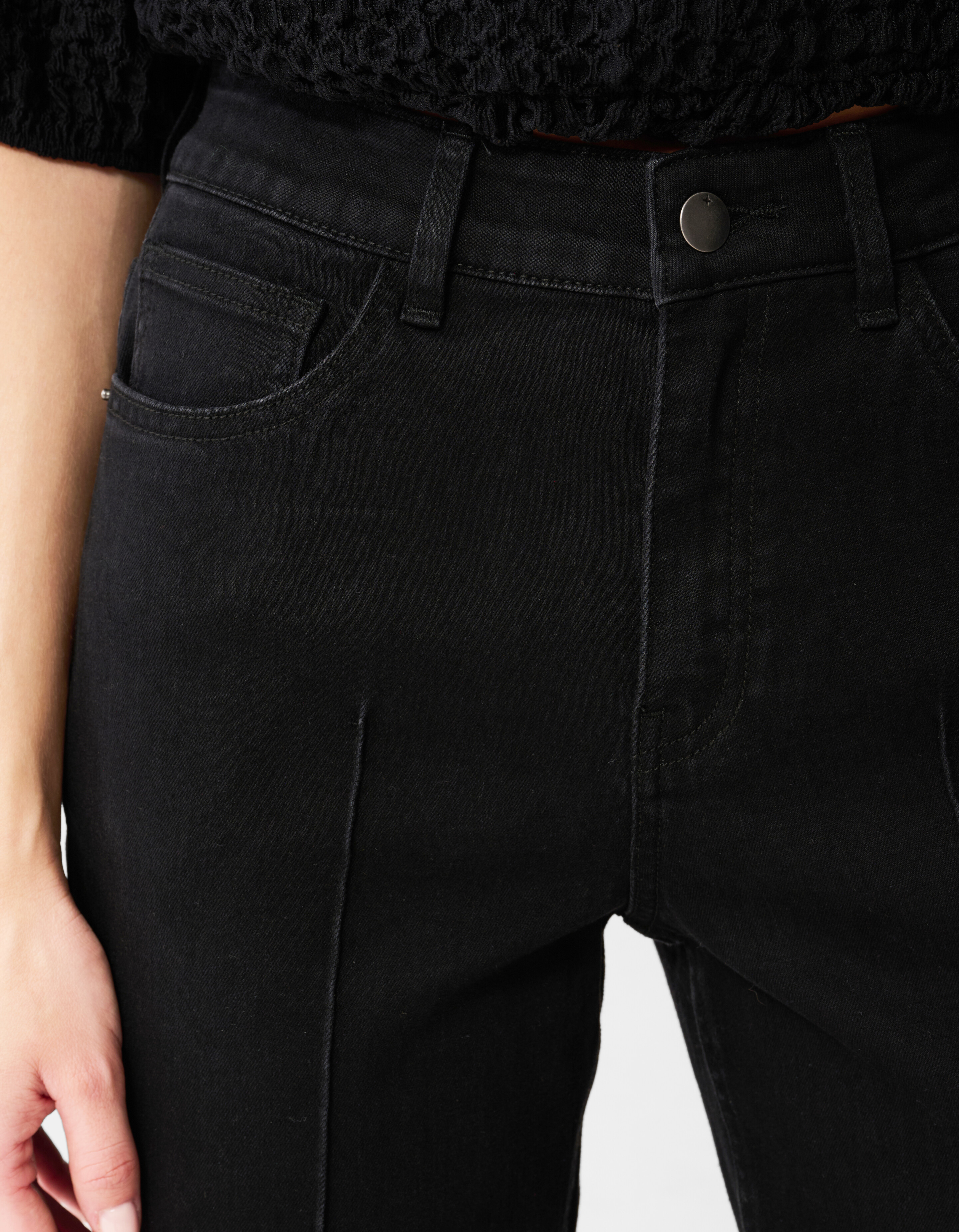 Flared Fit Jeans Zwart SHOEBY WOMEN