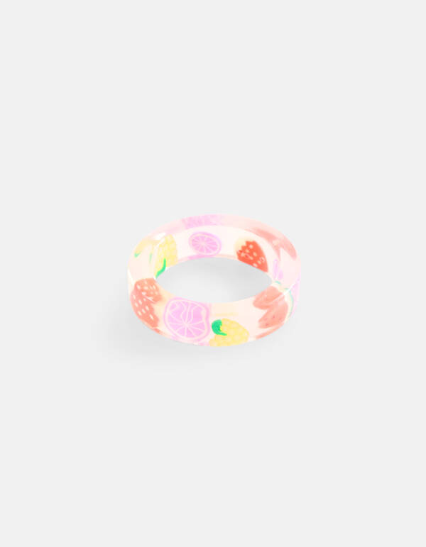 Gekleurde Fruit Ring SHOEBY ACCESSOIRES