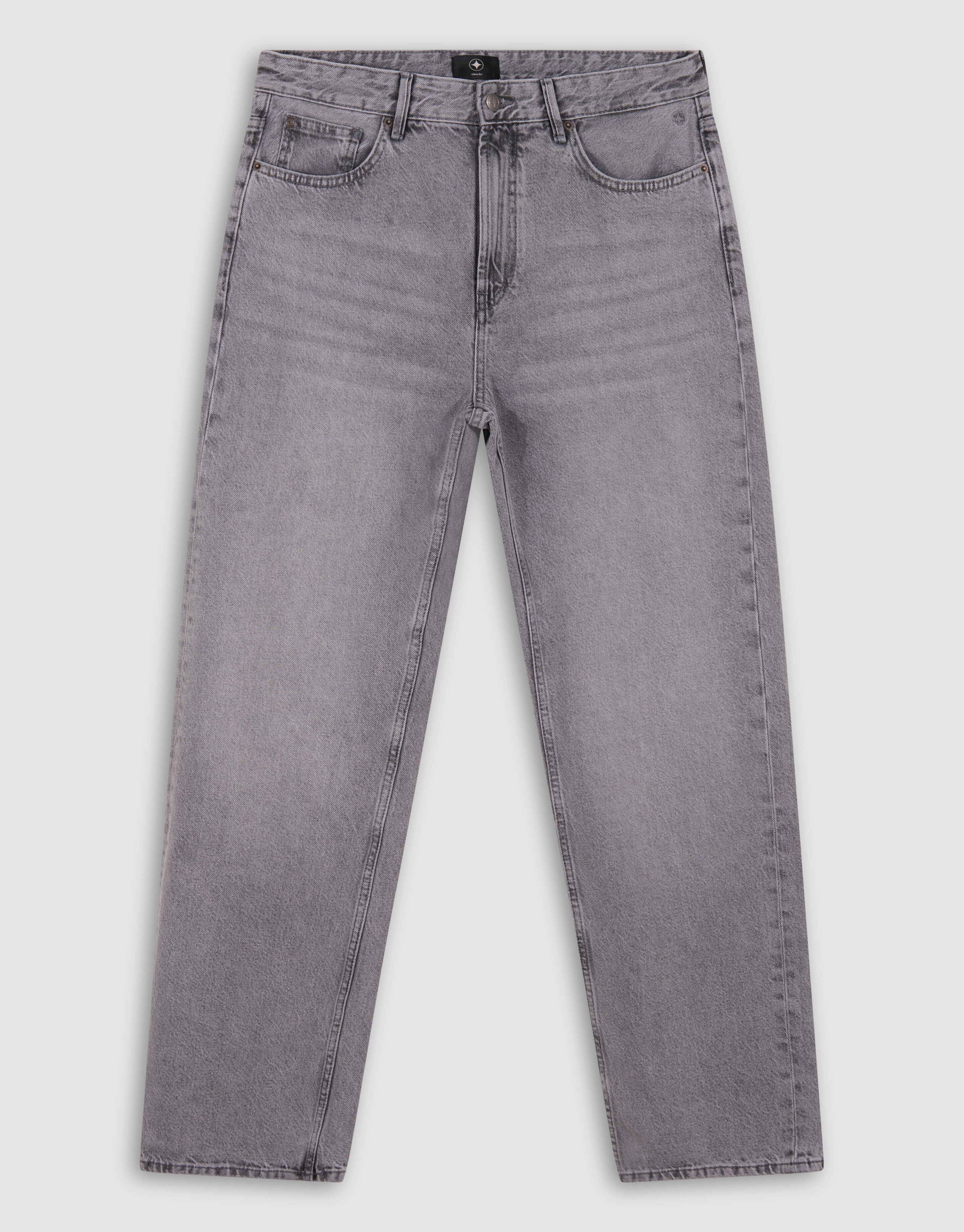 Relaxed Fit Jeans Lichtgrijs L32 SHOEBY MEN