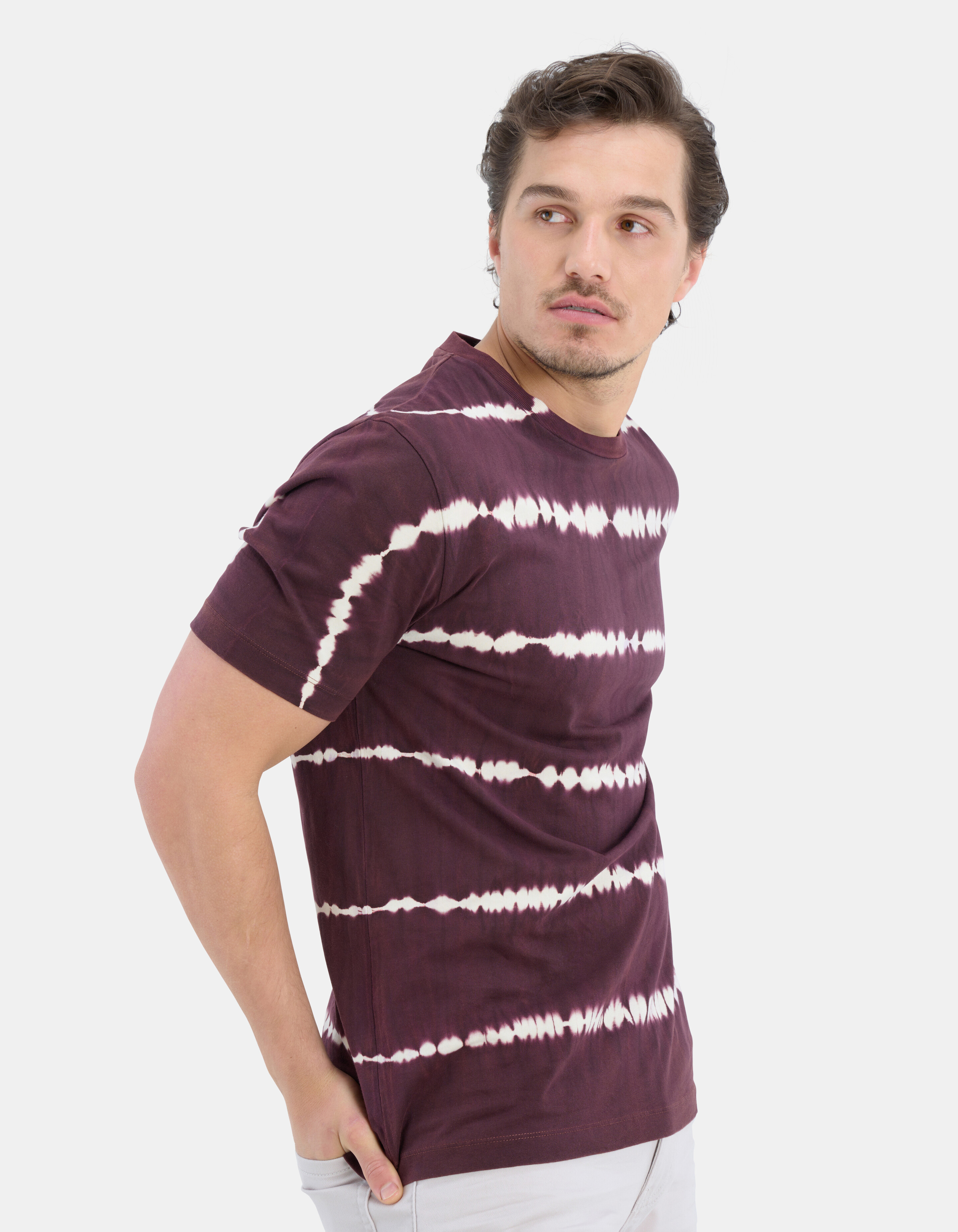 Tie Dye Stripe T-shirt REFILL