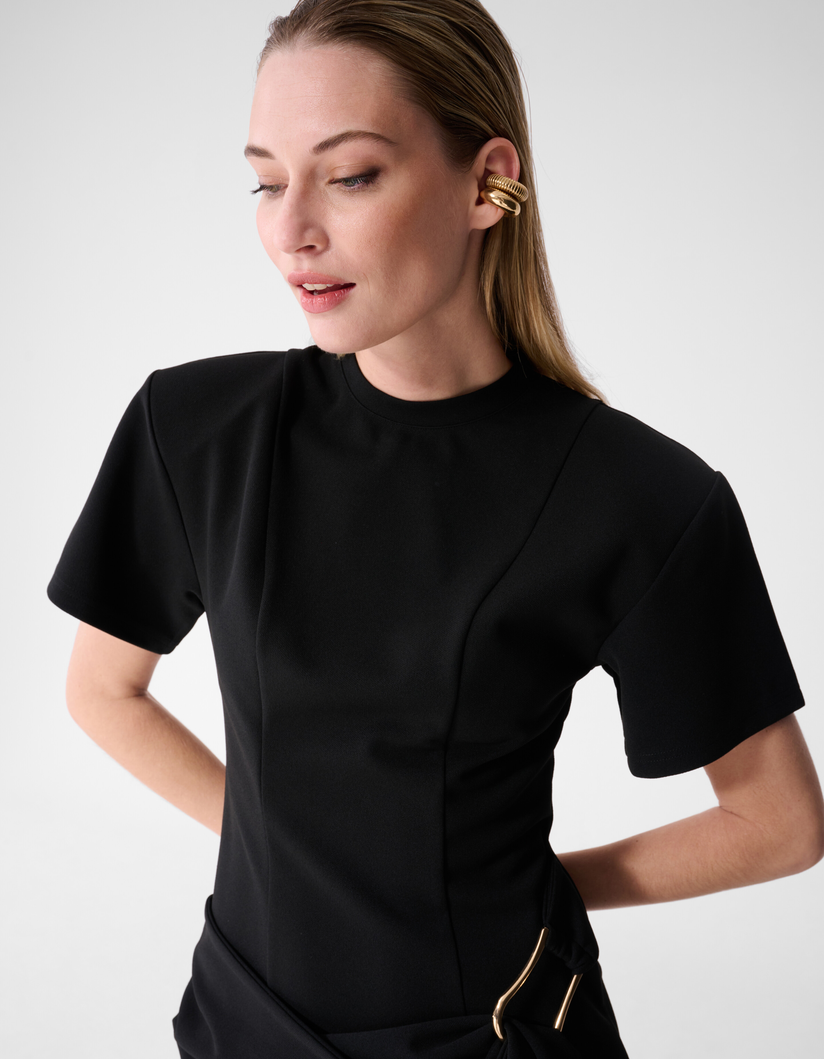 Mini Jurk Zwart By Fred SHOEBY WOMEN