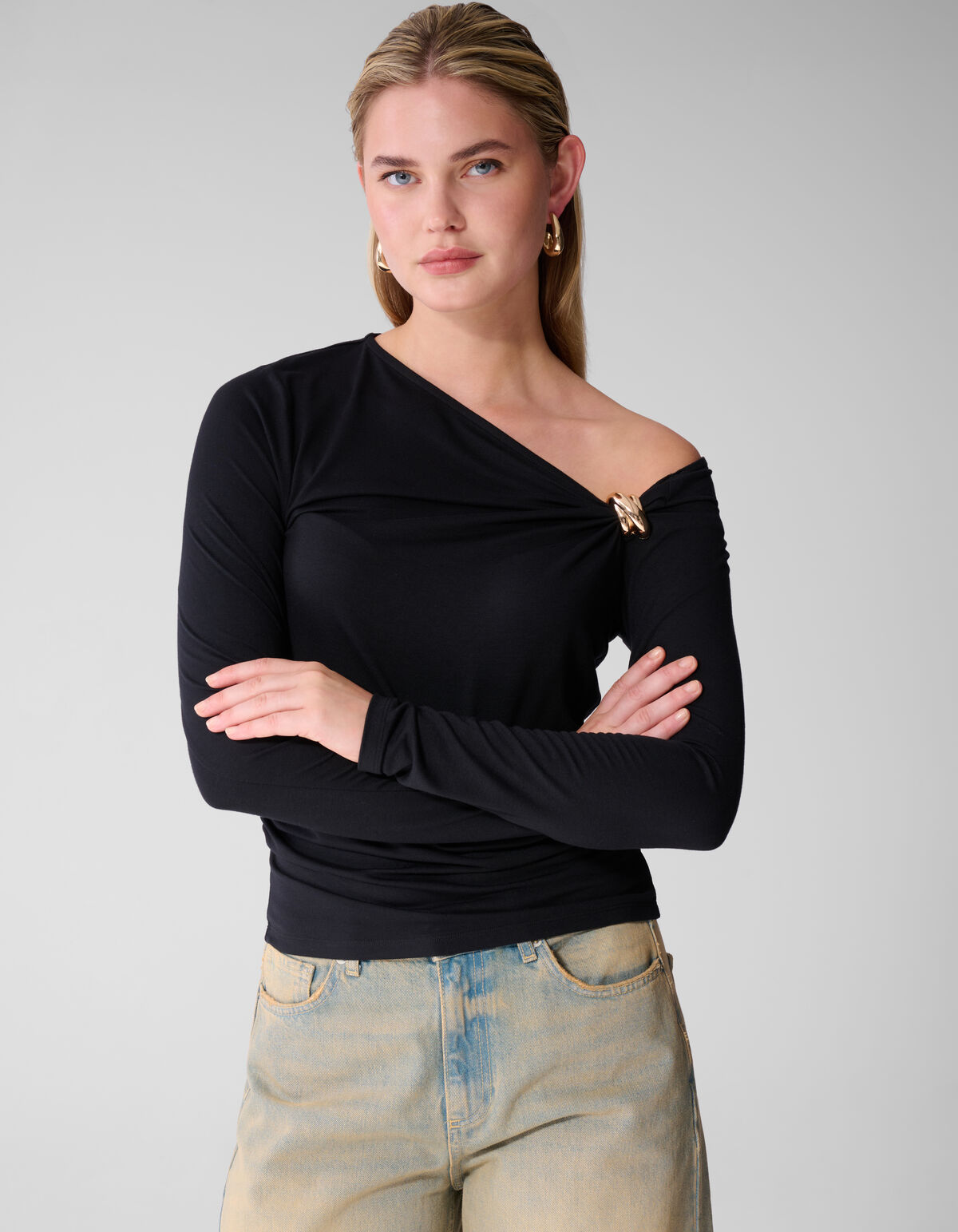 Hardware Top Zwart SHOEBY WOMEN